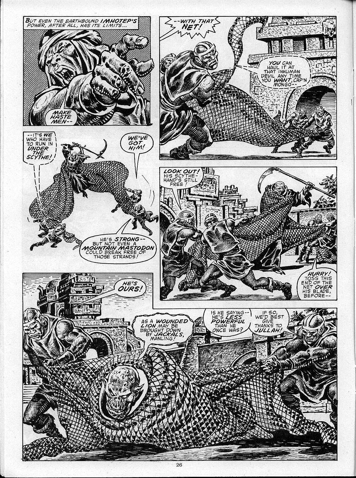 Read online The Savage Sword Of Conan comic -  Issue #203 - 28