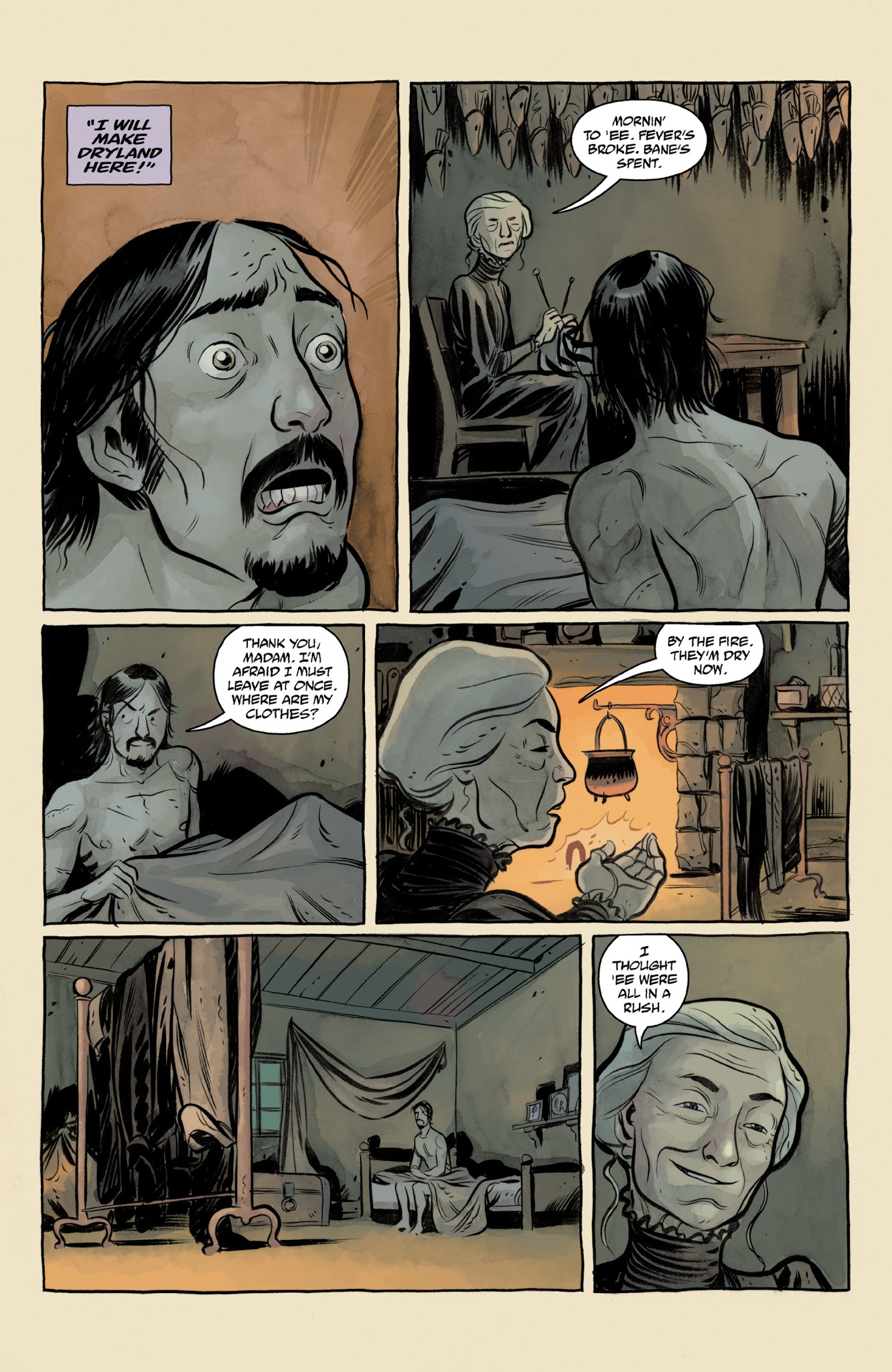 Read online Sir Edward Grey, Witchfinder: The Mysteries of Unland comic -  Issue # TPB - 100