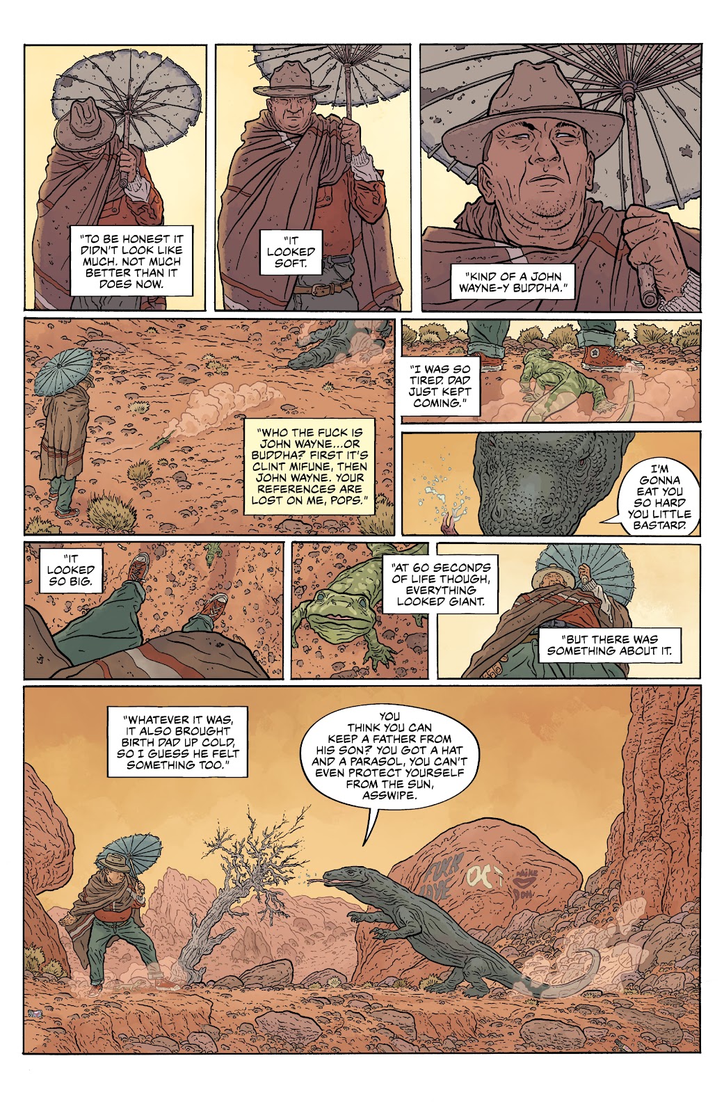 Shaolin Cowboy: Cruel to Be Kin issue 1 - Page 7