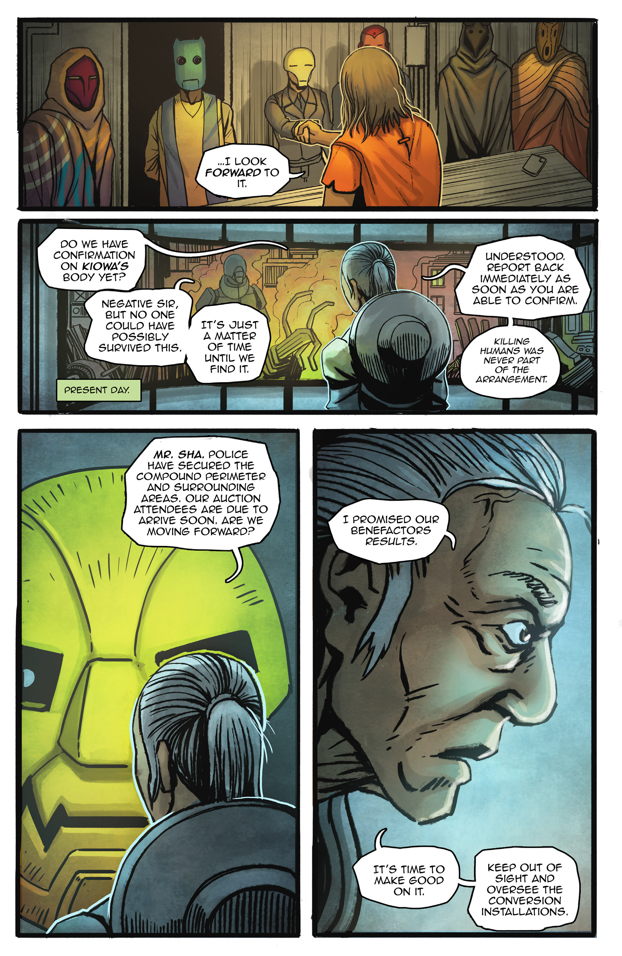 Read online Butcher Queen comic -  Issue #4 - 4