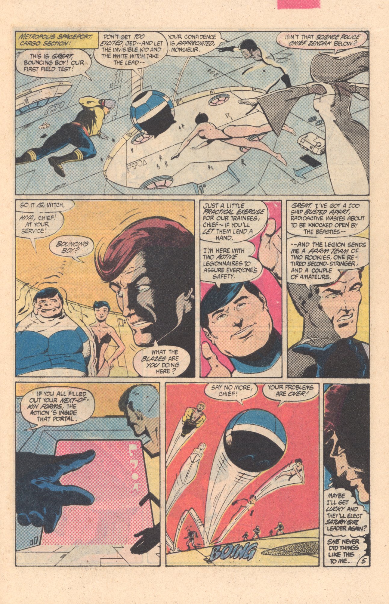 Legion of Super-Heroes (1980) 304 Page 5