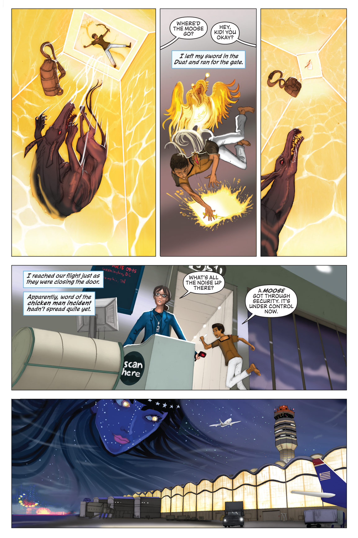 Read online The Kane Chronicles comic -  Issue # TPB 1 - 99