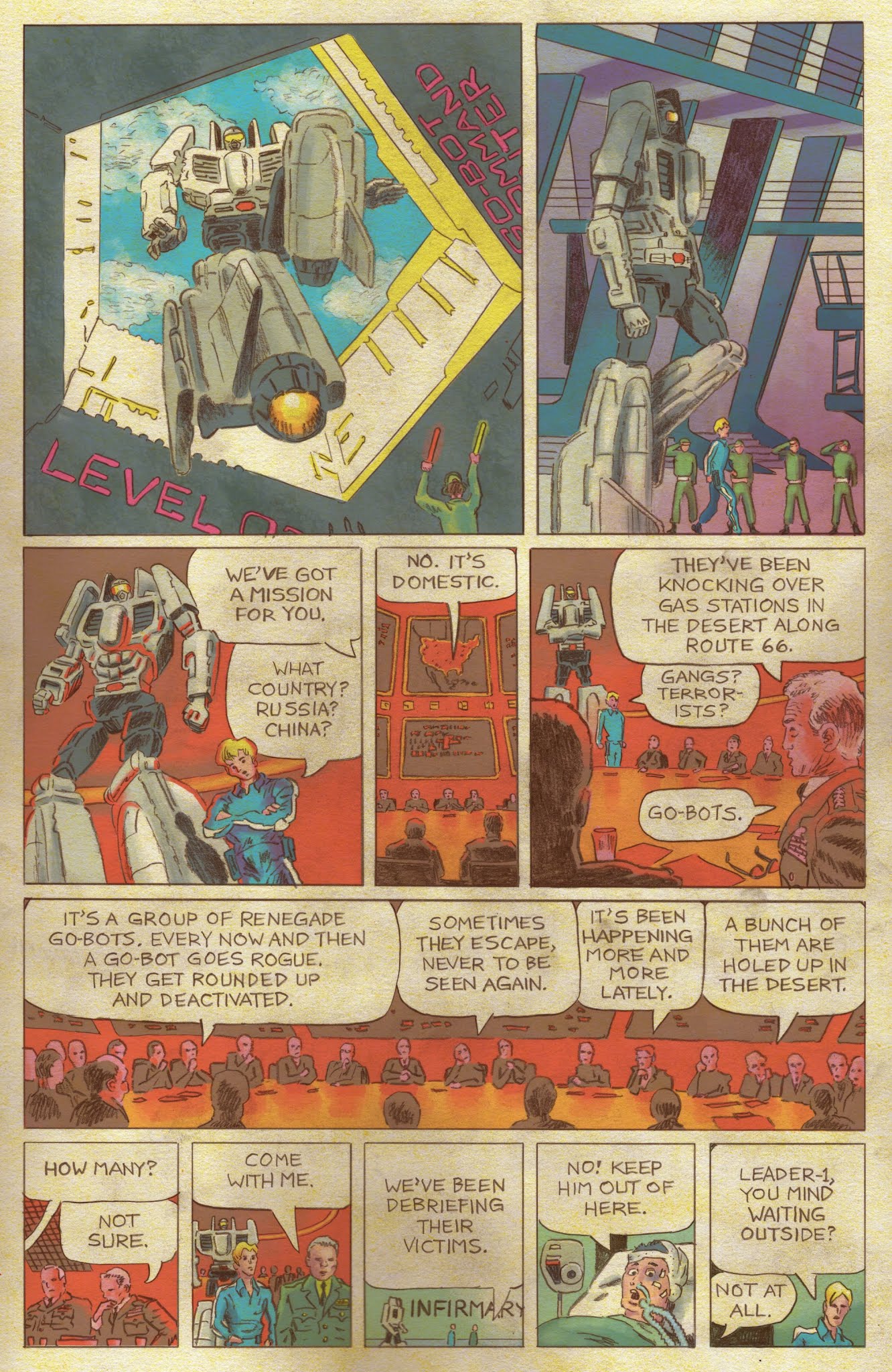 Read online Go-Bots comic -  Issue #1 - 14