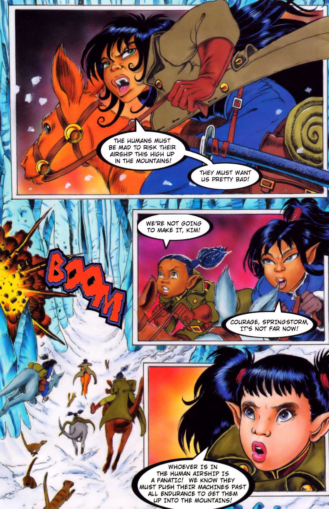 Read online Legend of the Elflord comic -  Issue #1 - 4