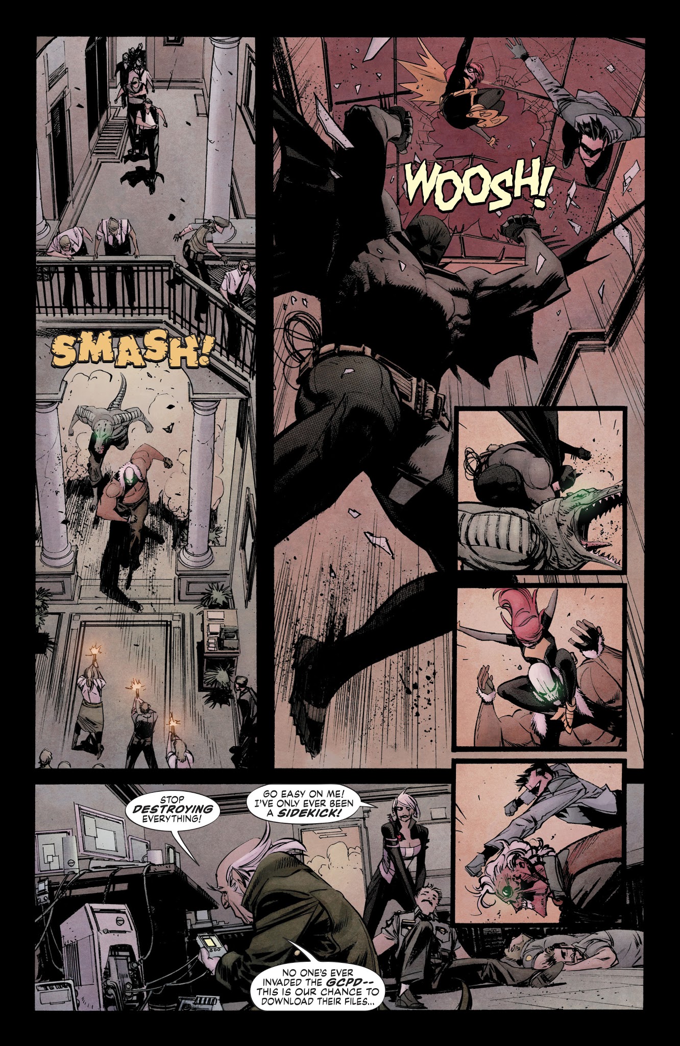 Read online Batman: White Knight comic -  Issue #4 - 17