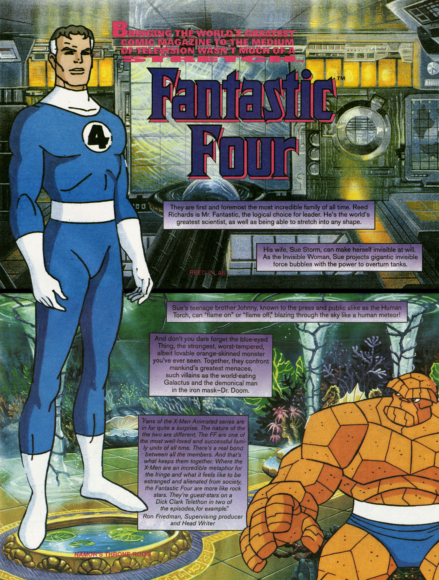 Read online Marvel Action Hour, featuring the Fantastic Four comic -  Issue #1 - 27