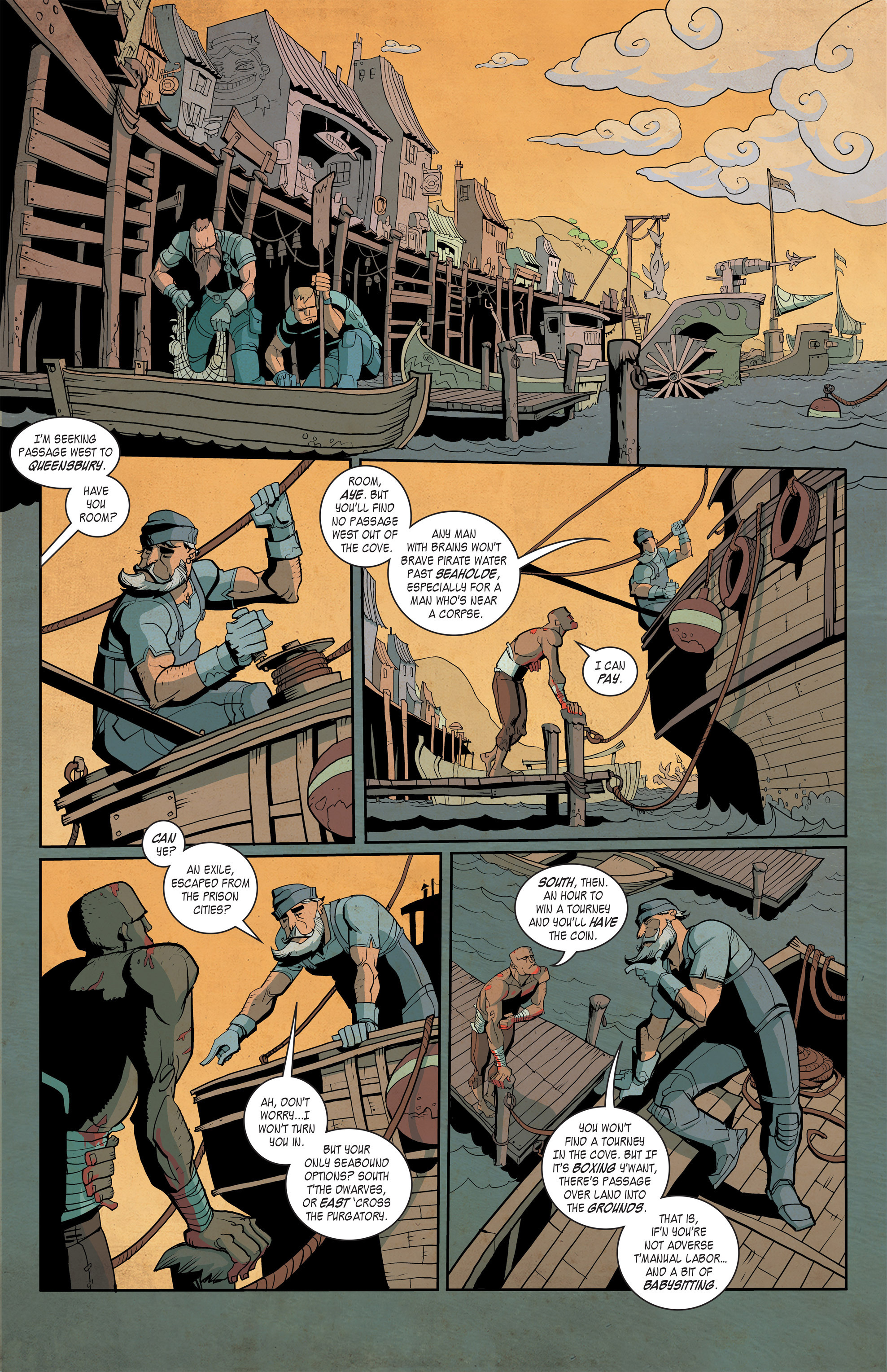 Read online Kings and Canvas comic -  Issue #1 - 9