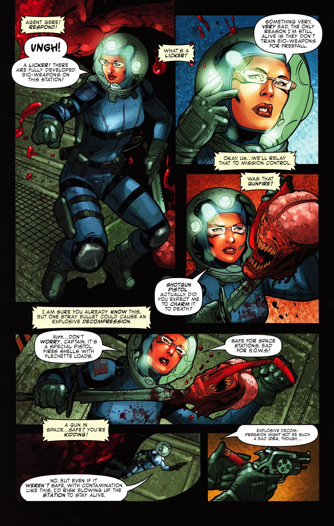Read online Resident Evil (2009) comic -  Issue #1 - 8