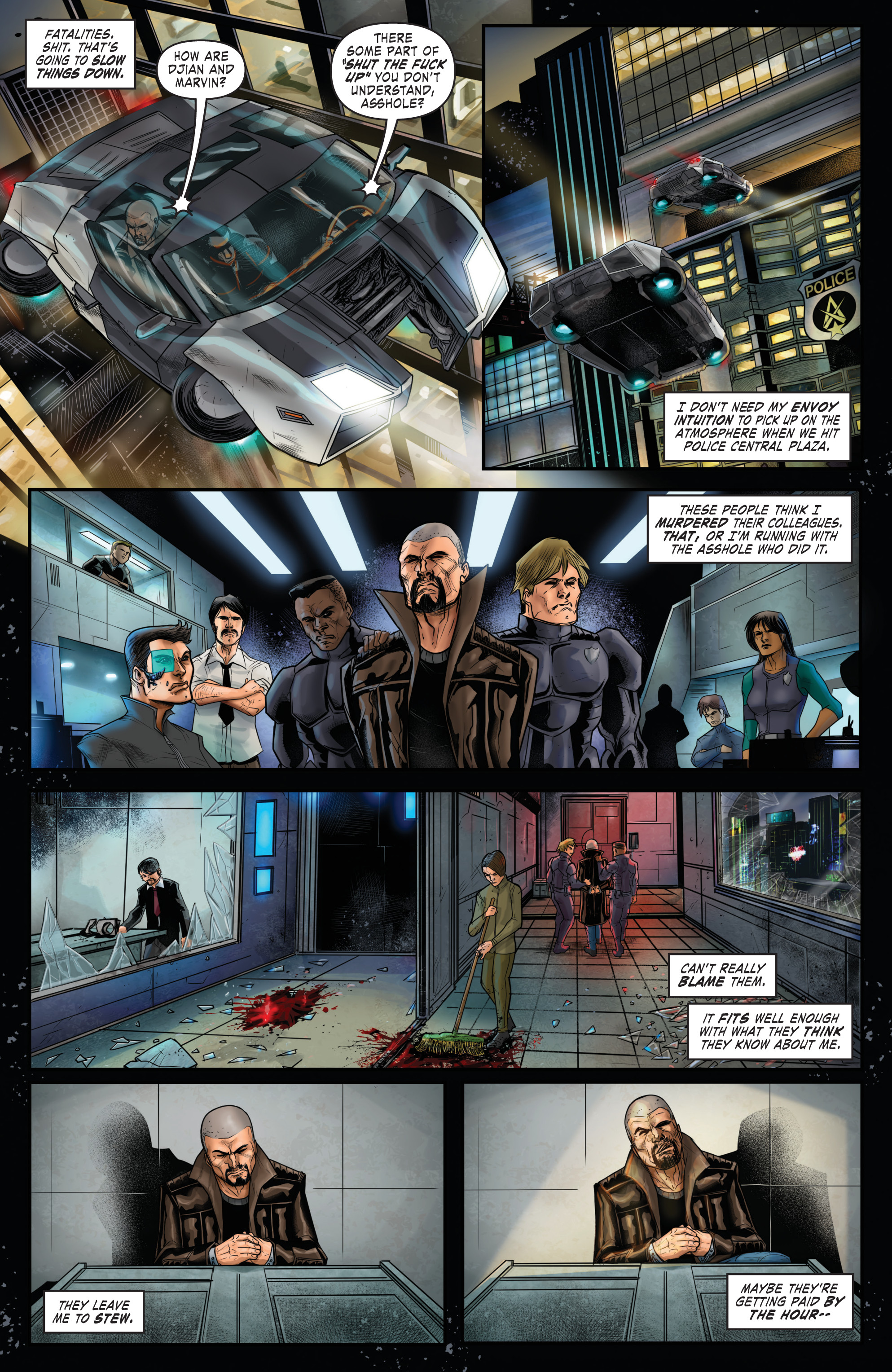 Read online Altered Carbon: Download Blues comic -  Issue # TPB - 50