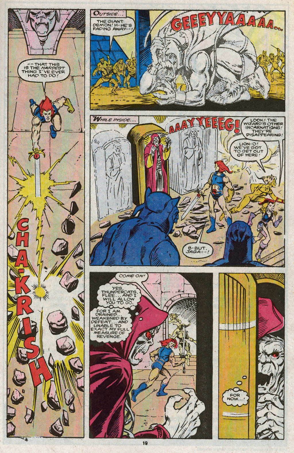 Read online ThunderCats (1985) comic -  Issue #6 - 27