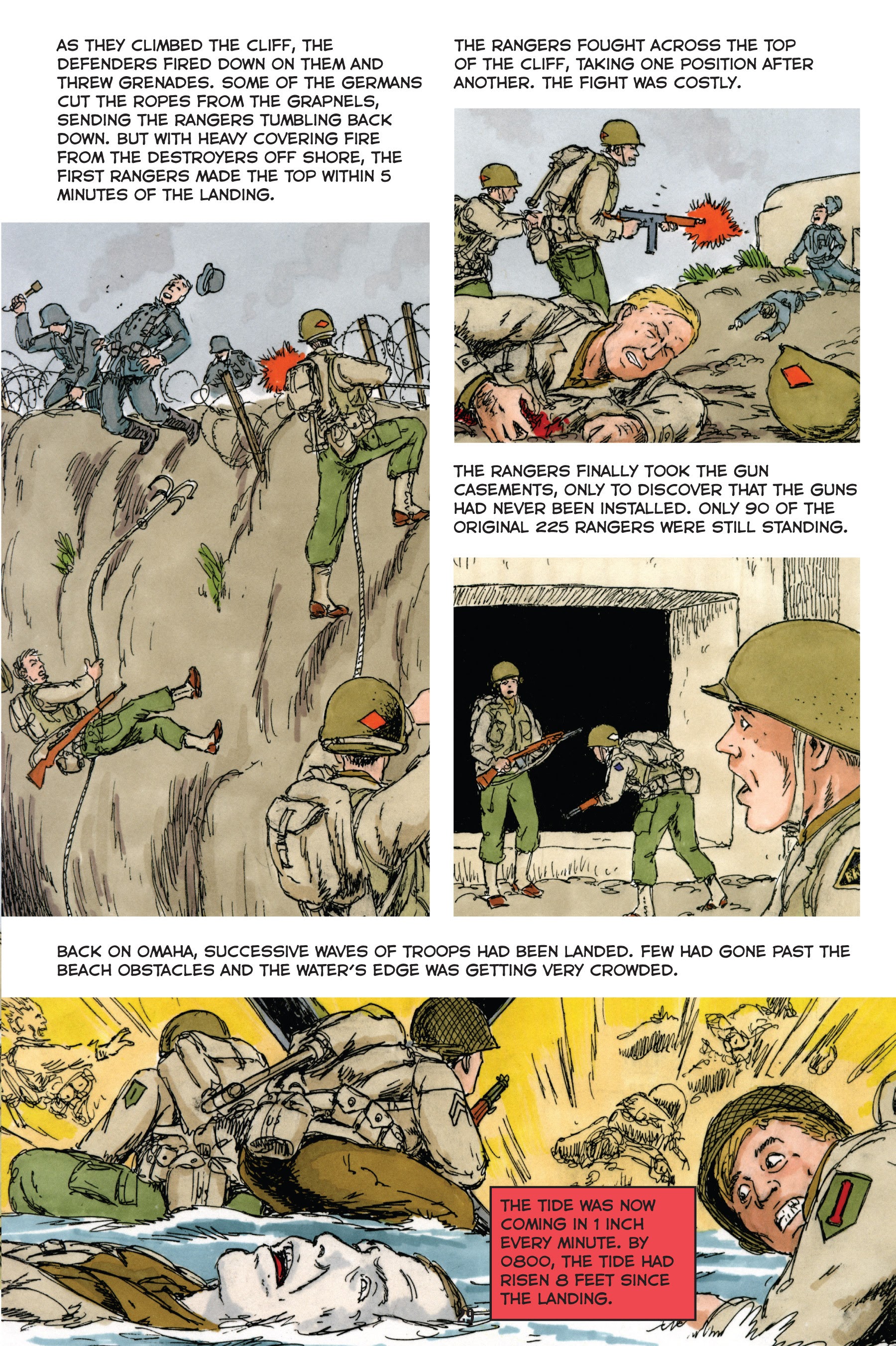 Read online Normandy: A Graphic History of D-Day, the Allied Invasion of Hitler's Fortress Europe comic -  Issue # TPB - 30