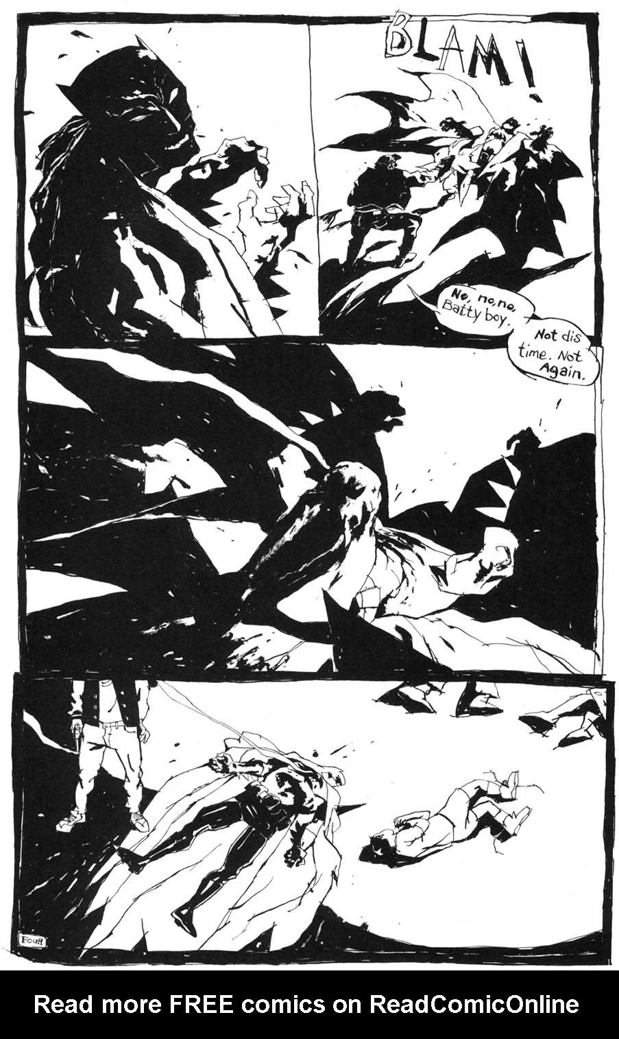 Read online Batman Black and White comic -  Issue #2 - 26