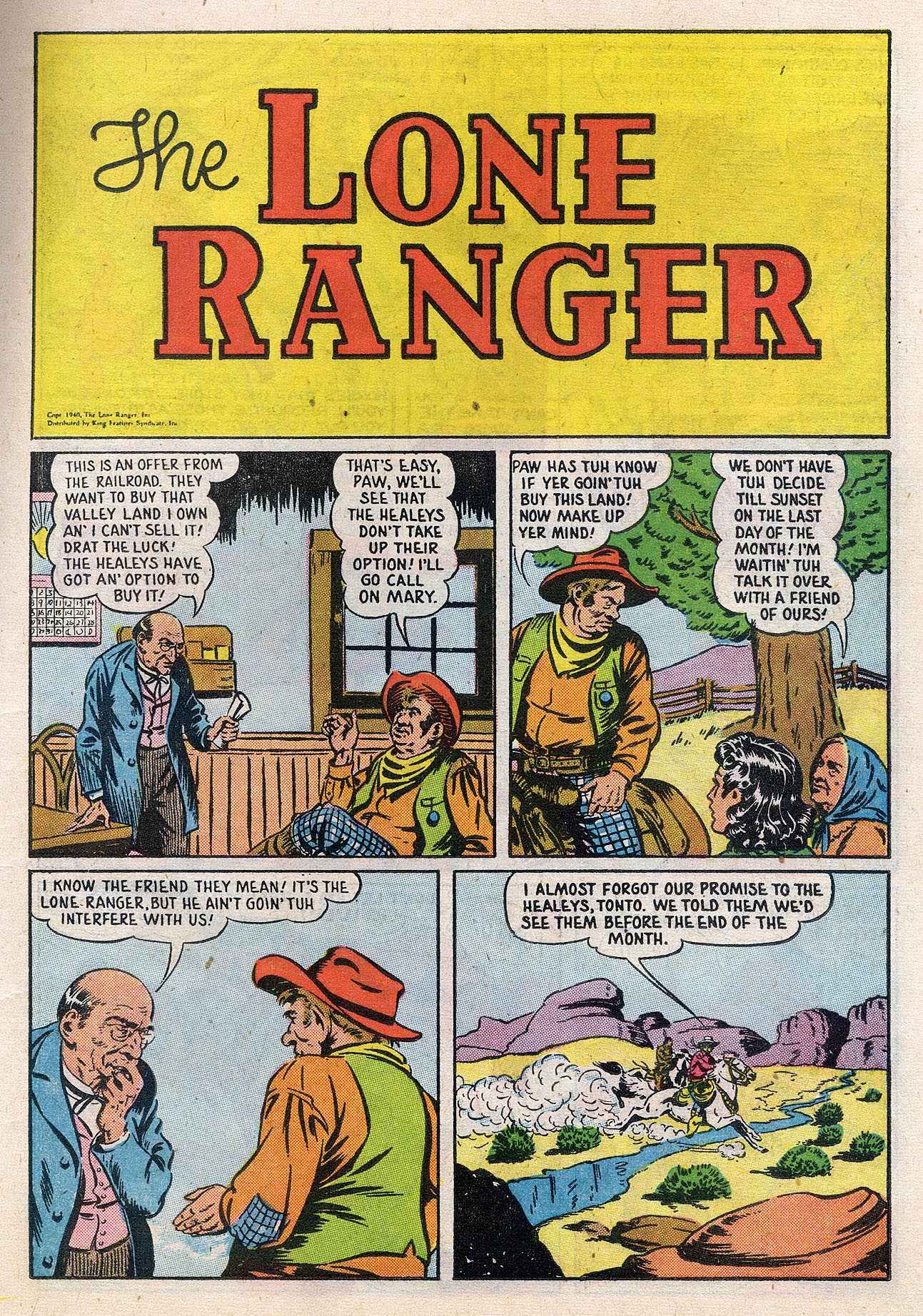 Read online The Lone Ranger (1948) comic -  Issue #27 - 19