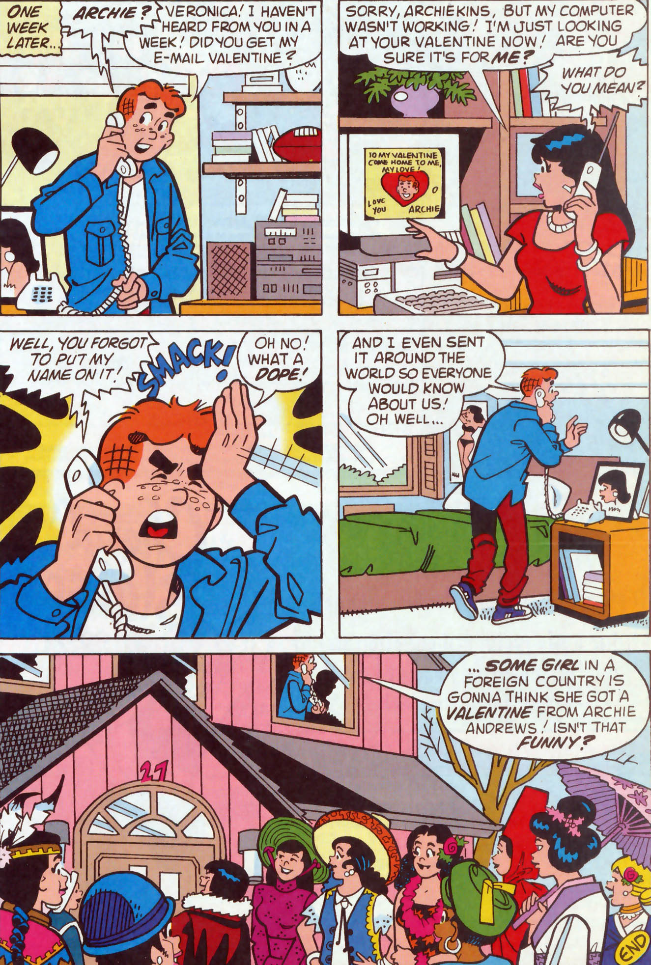Read online Archie (1960) comic -  Issue #458 - 25