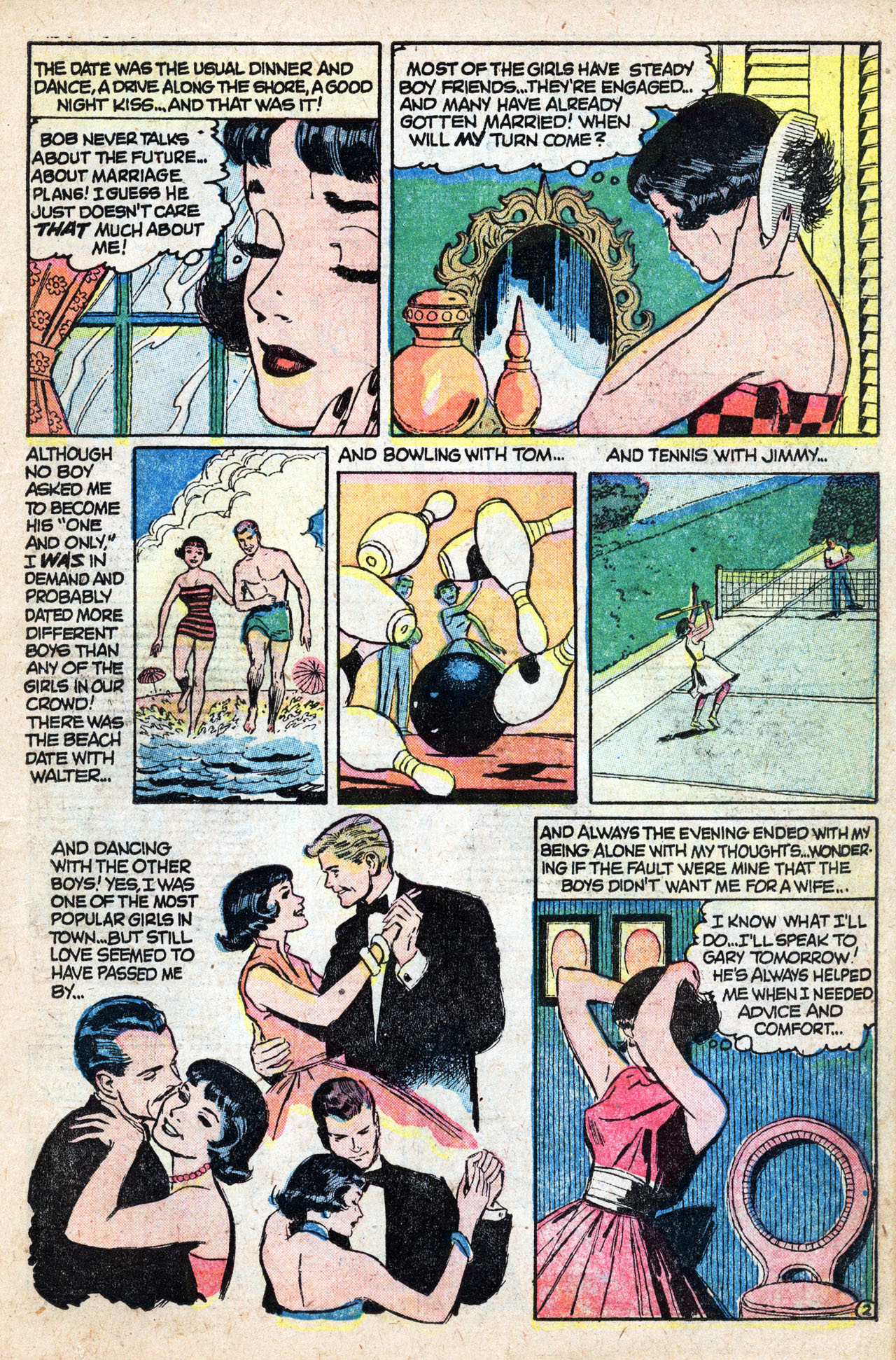 Read online Love Romances comic -  Issue #64 - 15