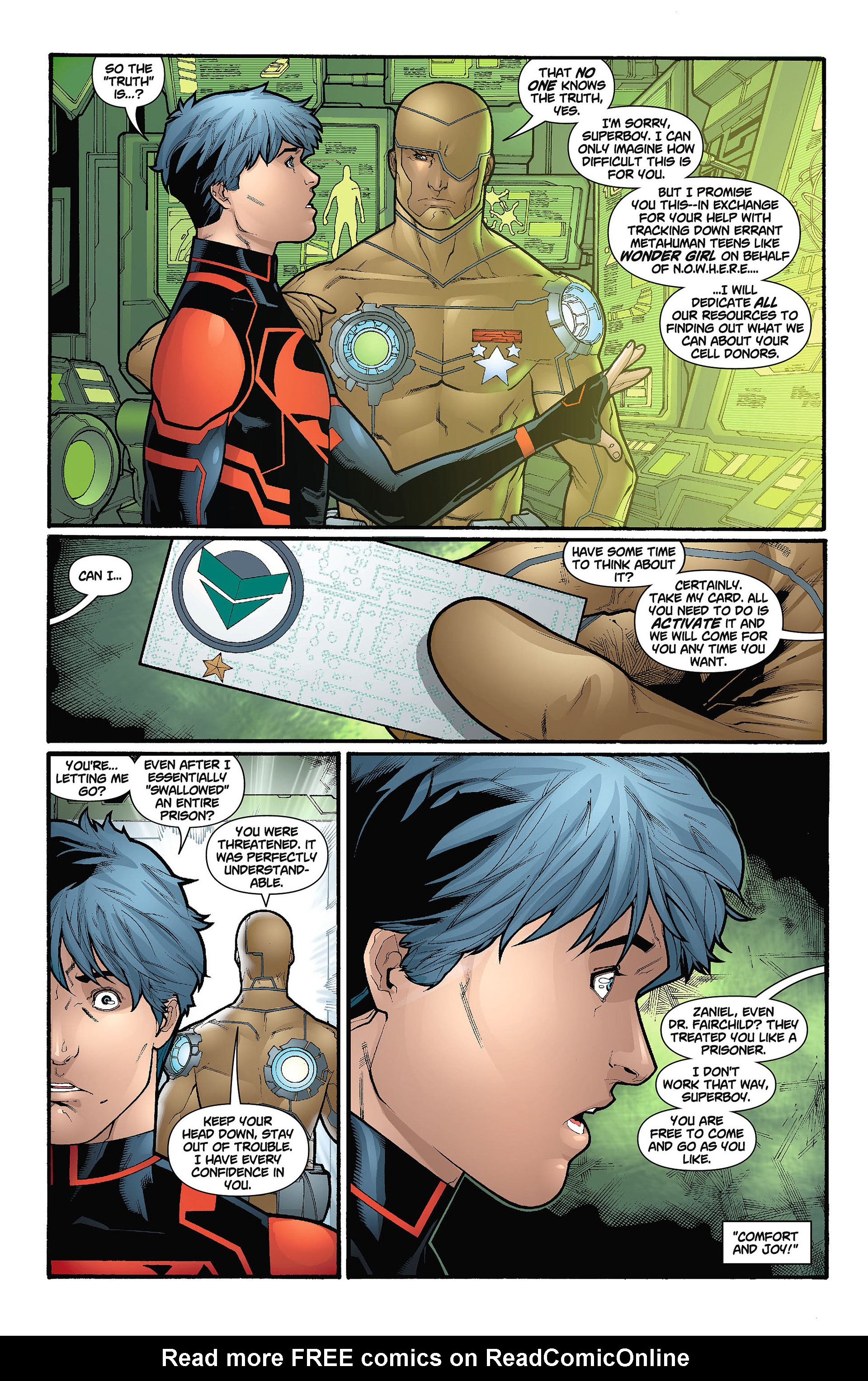 Read online Superboy [II] comic -  Issue #4 - 7