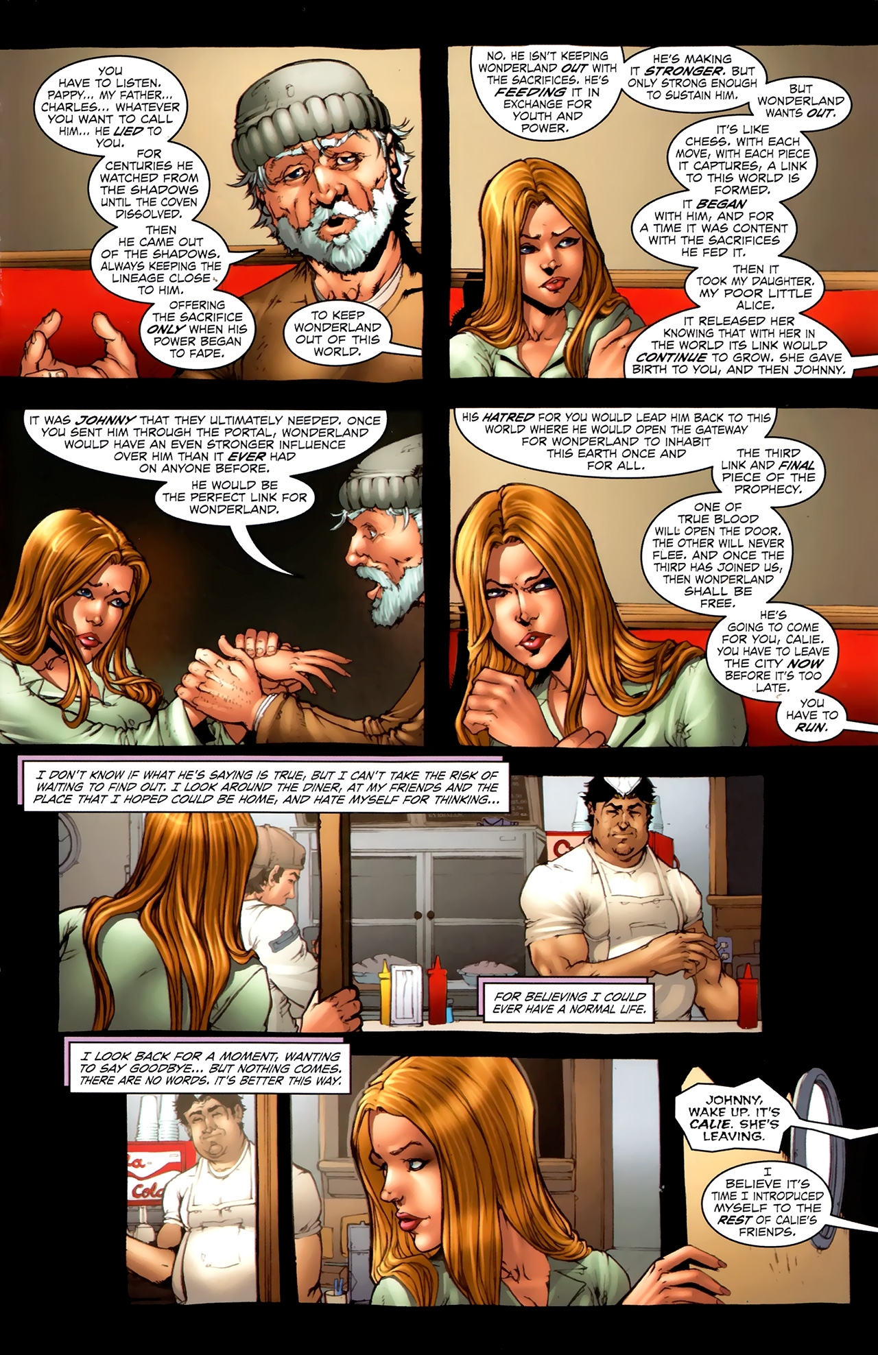 Read online Grimm Fairy Tales: Beyond Wonderland comic -  Issue #5 - 10
