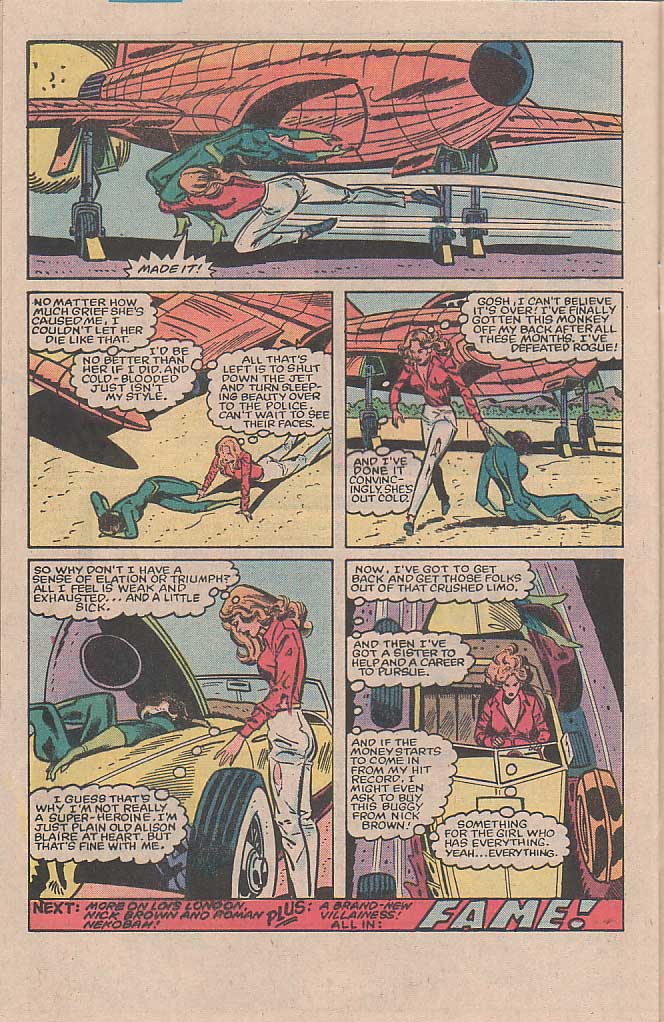 Read online Dazzler (1981) comic -  Issue #28 - 23