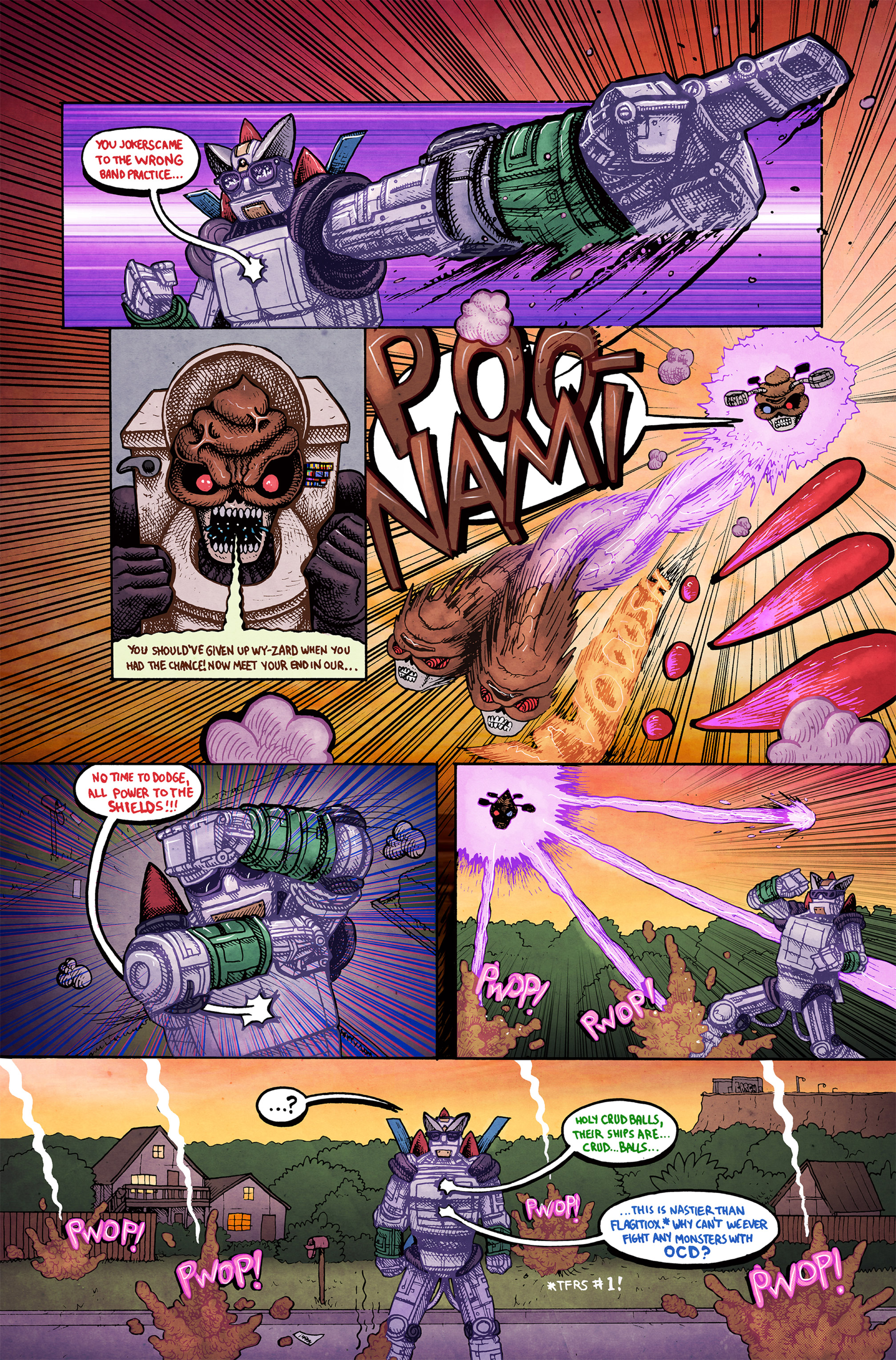 Read online Task Force Rad Squad comic -  Issue #6 - 8