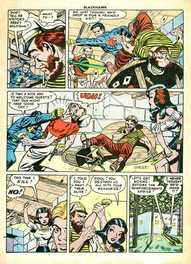 Read online Blackhawk (1957) comic -  Issue #17 - 11