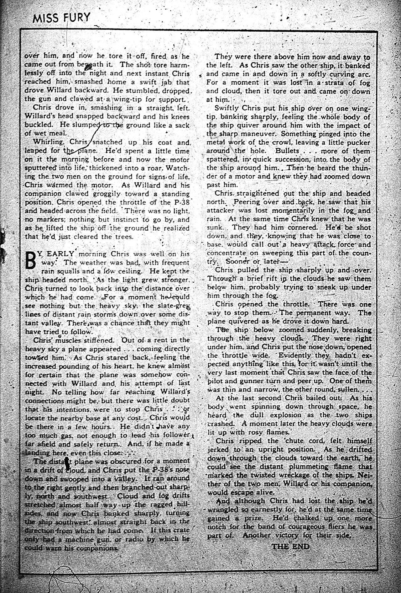 Read online Miss Fury (1942) comic -  Issue #4 - 27