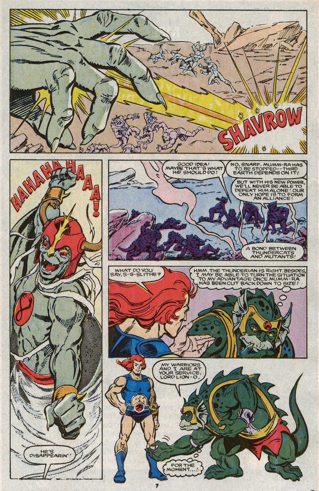 Read online ThunderCats (1985) comic -  Issue #6 - 11