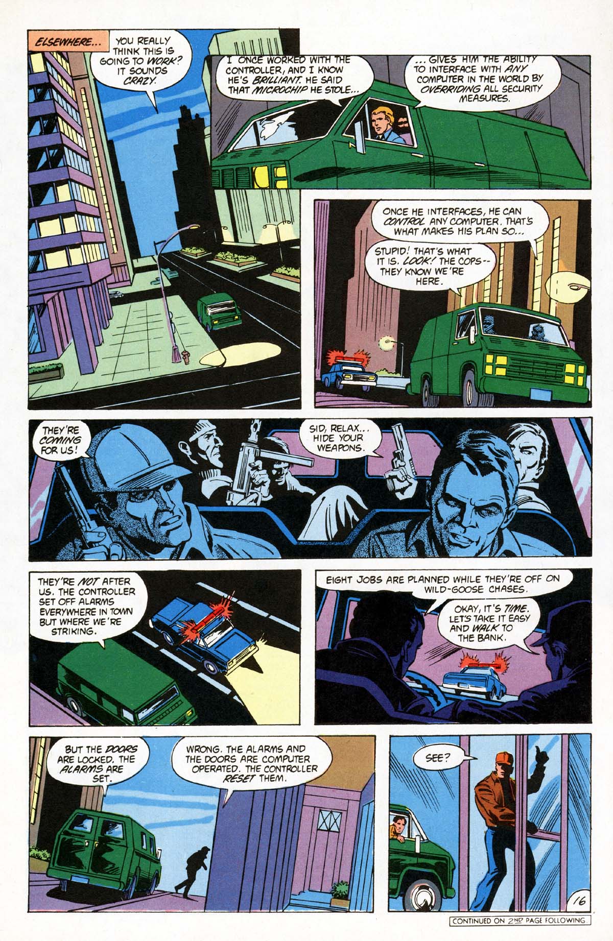 Read online Vigilante (1983) comic -  Issue #10 - 18