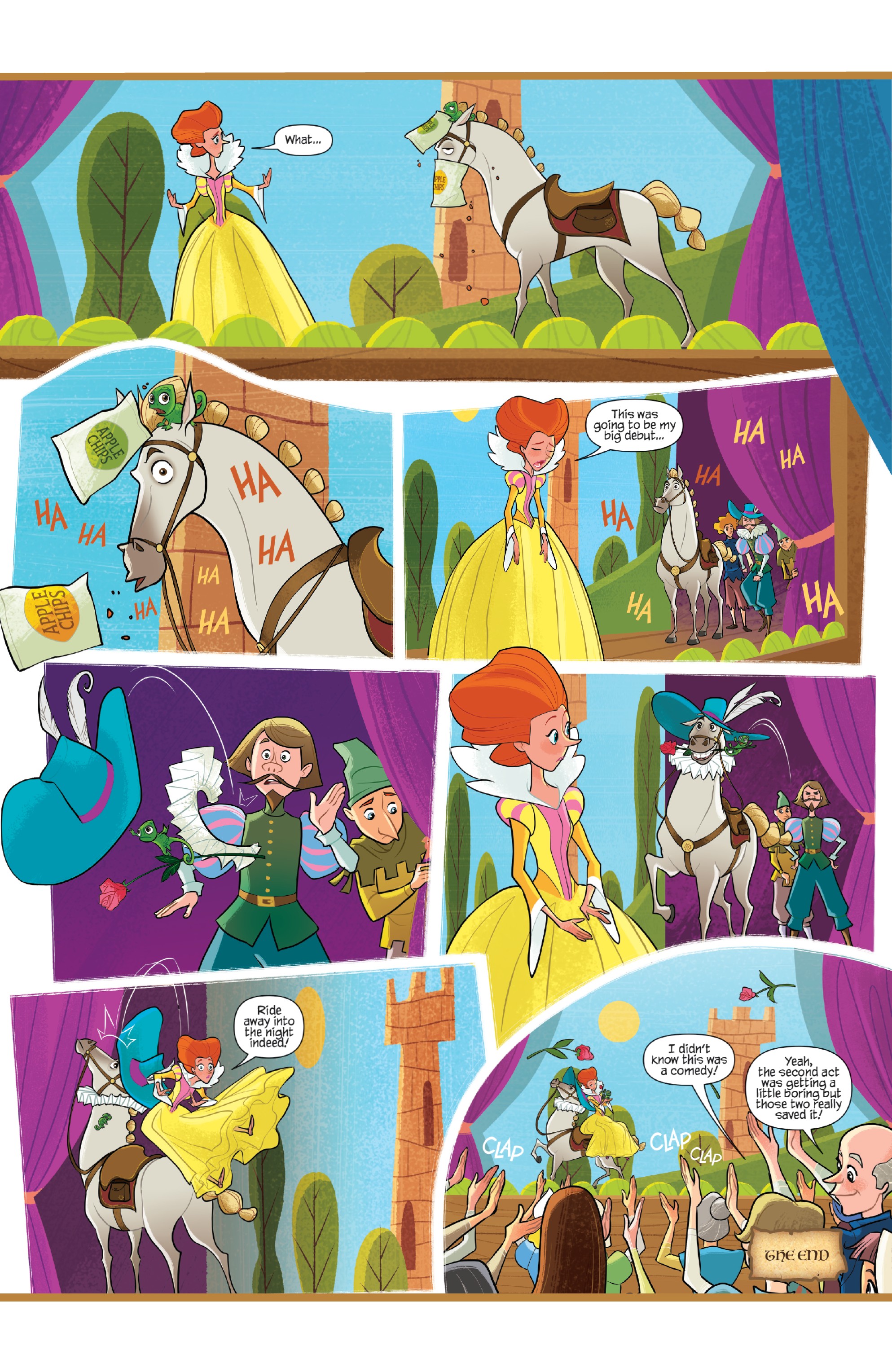 Read online Tangled: The Series: Hair and Now comic -  Issue #1 - 23