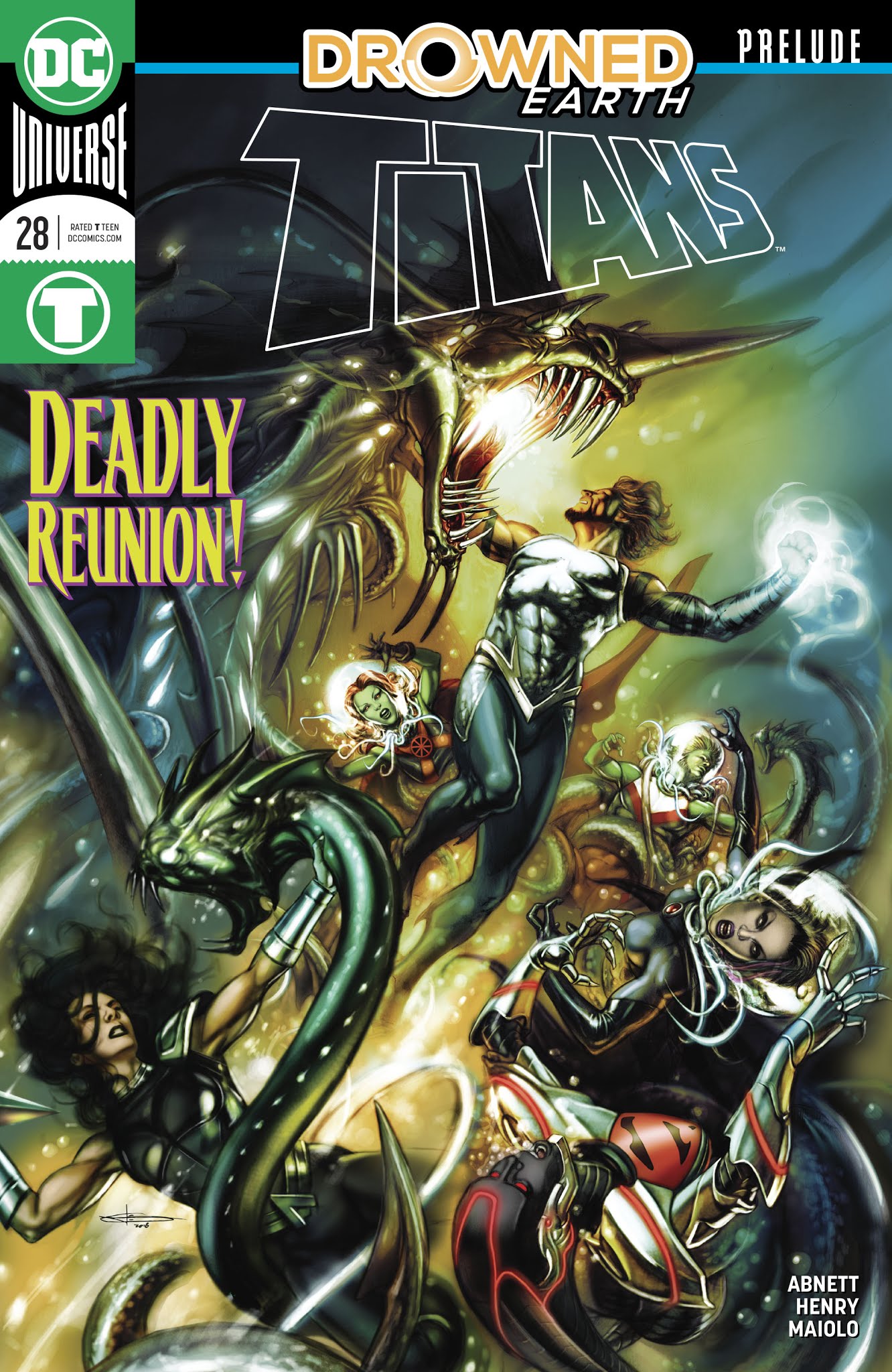 Read online Titans (2016) comic -  Issue #28 - 1