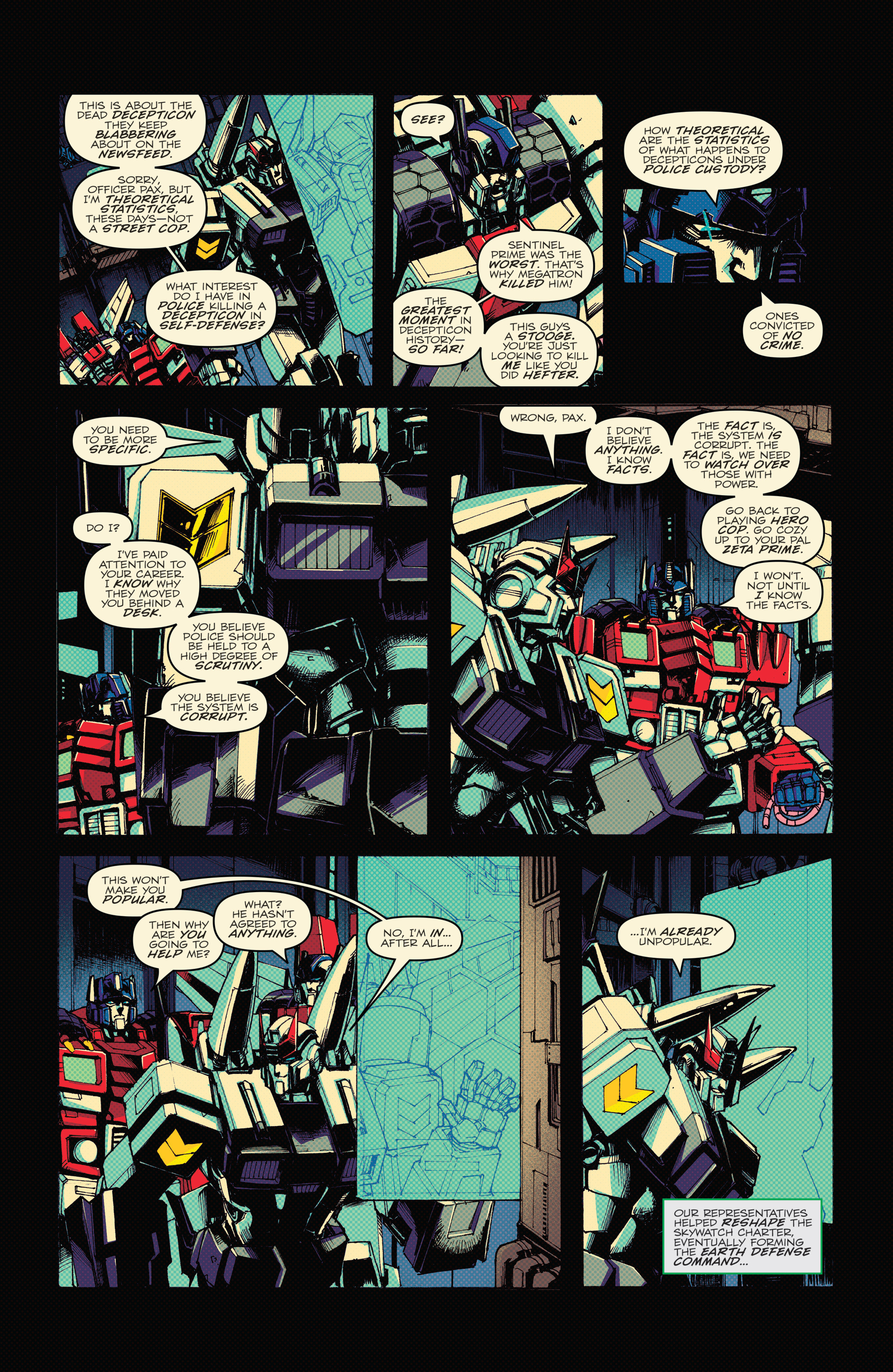 Read online Optimus Prime comic -  Issue #2 - 11