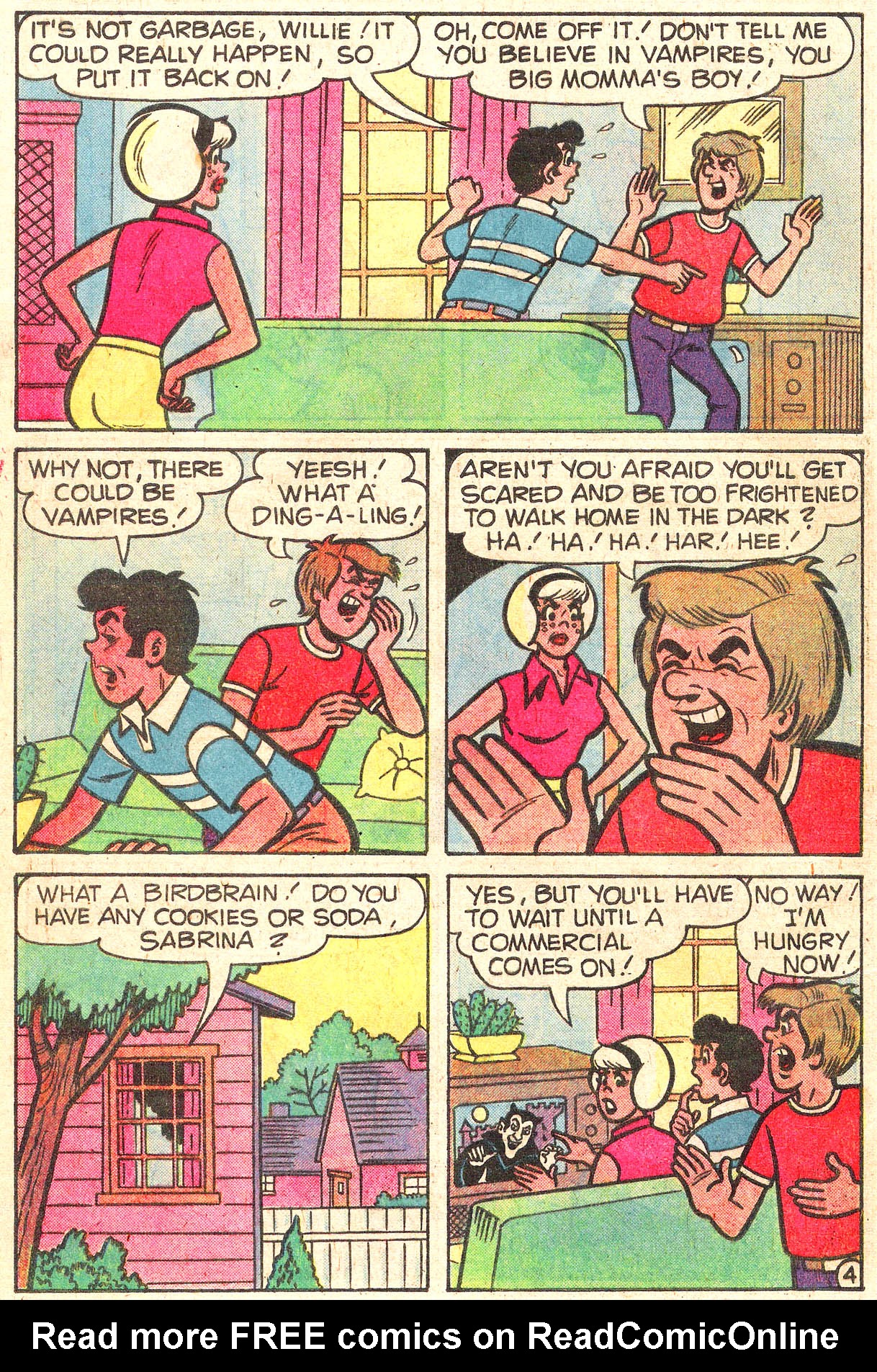 Read online Sabrina The Teenage Witch (1971) comic -  Issue #57 - 16