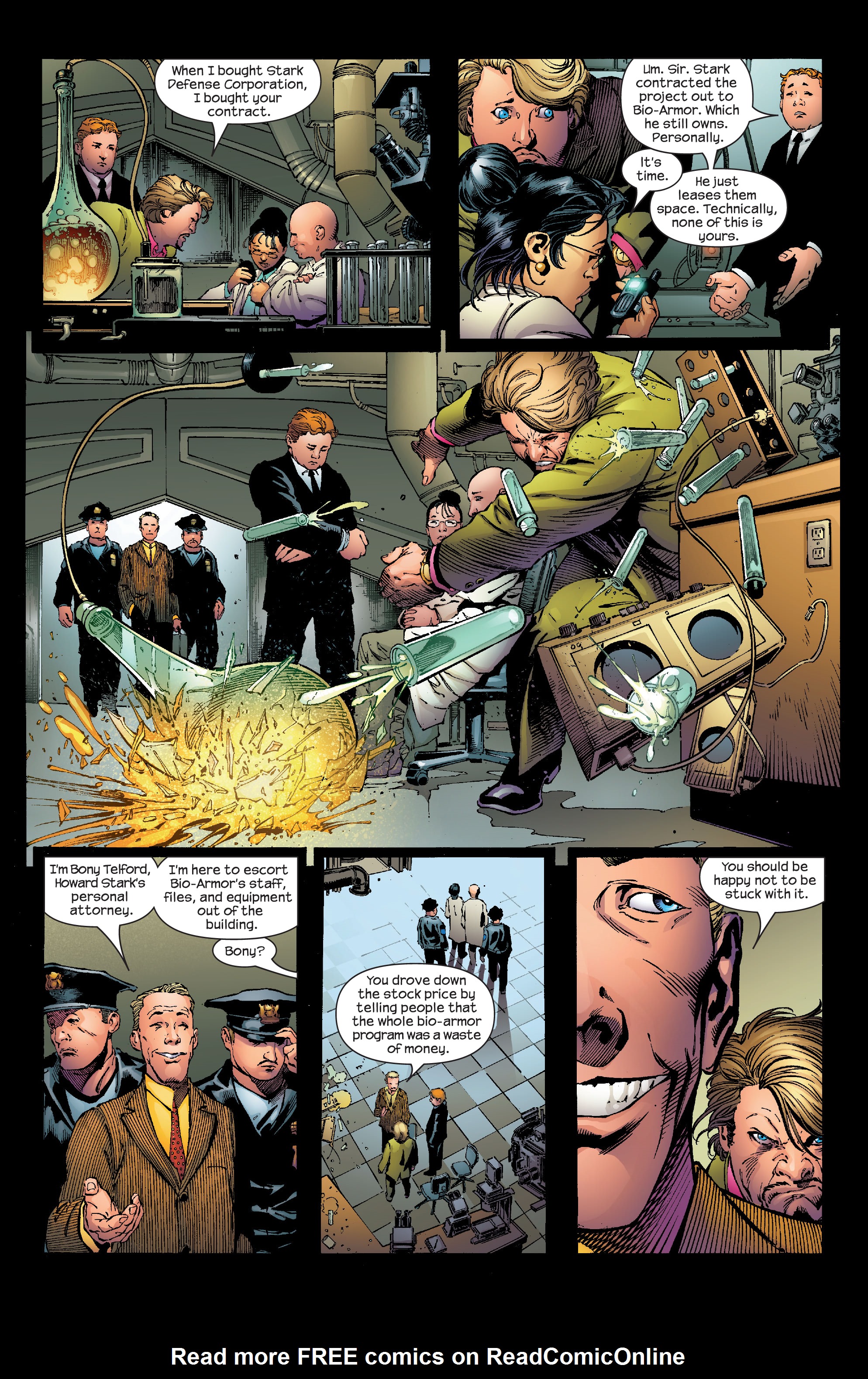 Read online Ultimate Iron Man (2005) comic -  Issue # _Ultimate Comics Iron Man - Ultimate Collection (Part 1) - 37