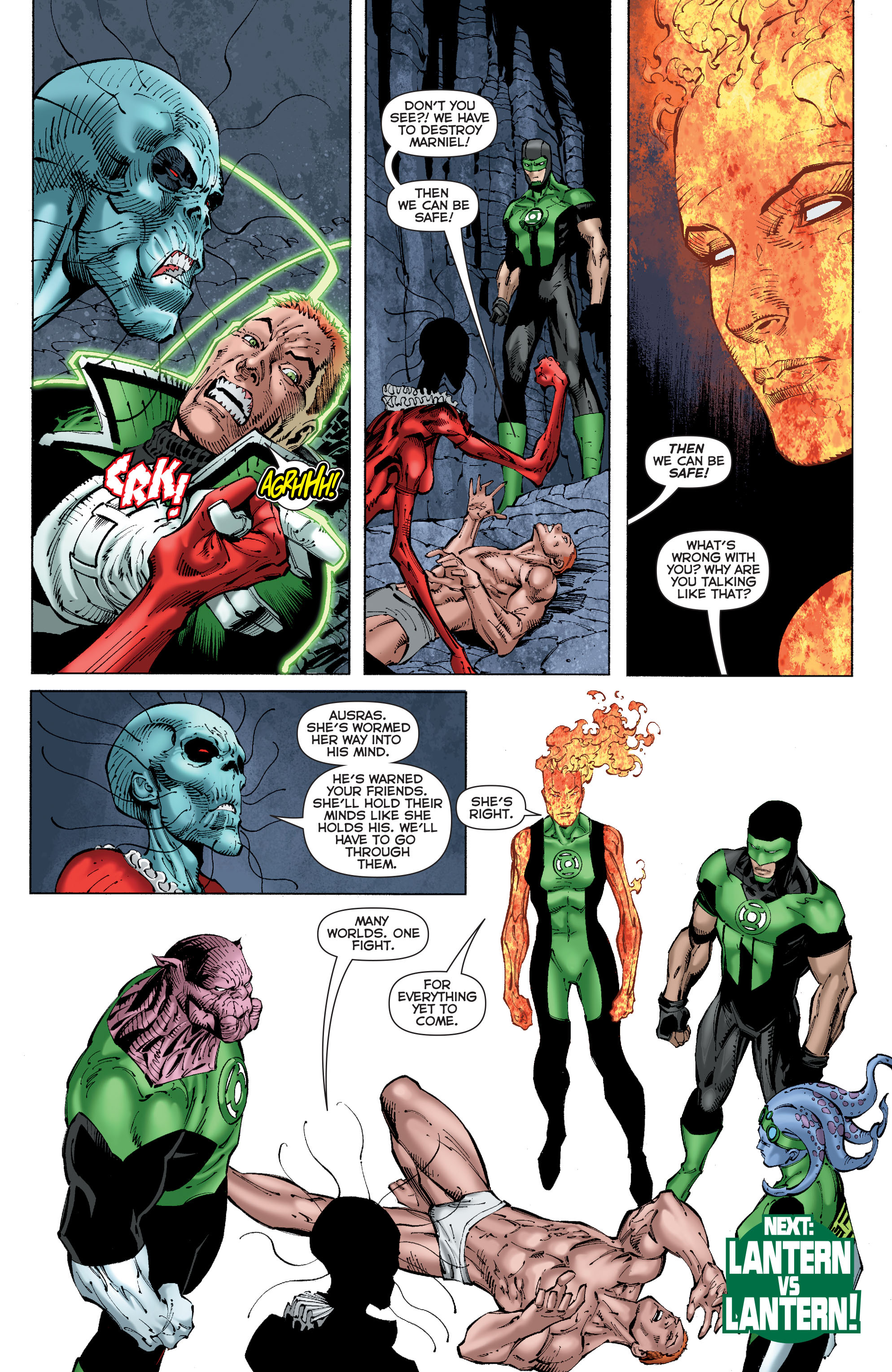 Read online Green Lantern Corps: Edge of Oblivion comic -  Issue #4 - 21