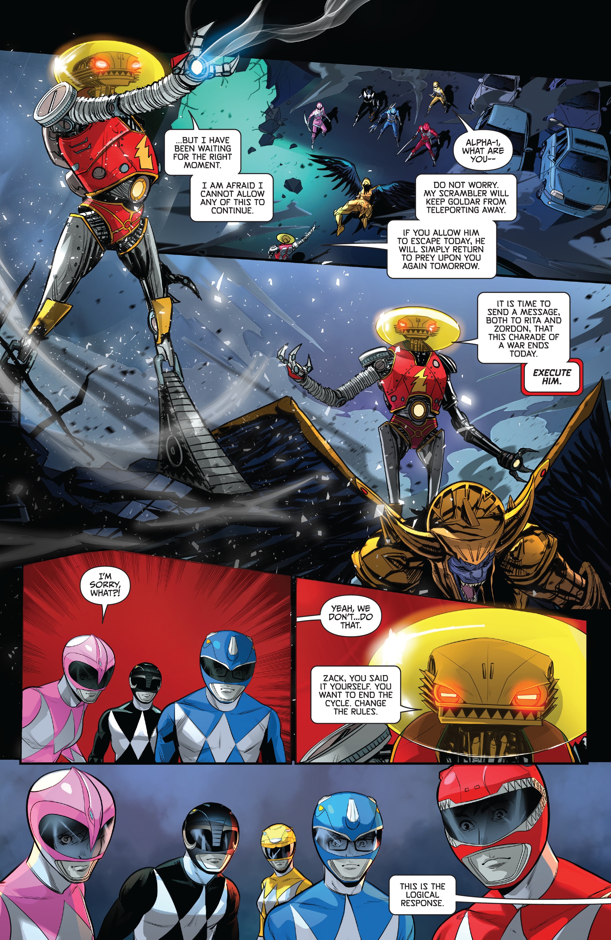 Read online Saban's Go Go Power Rangers comic -  Issue #20 - 18