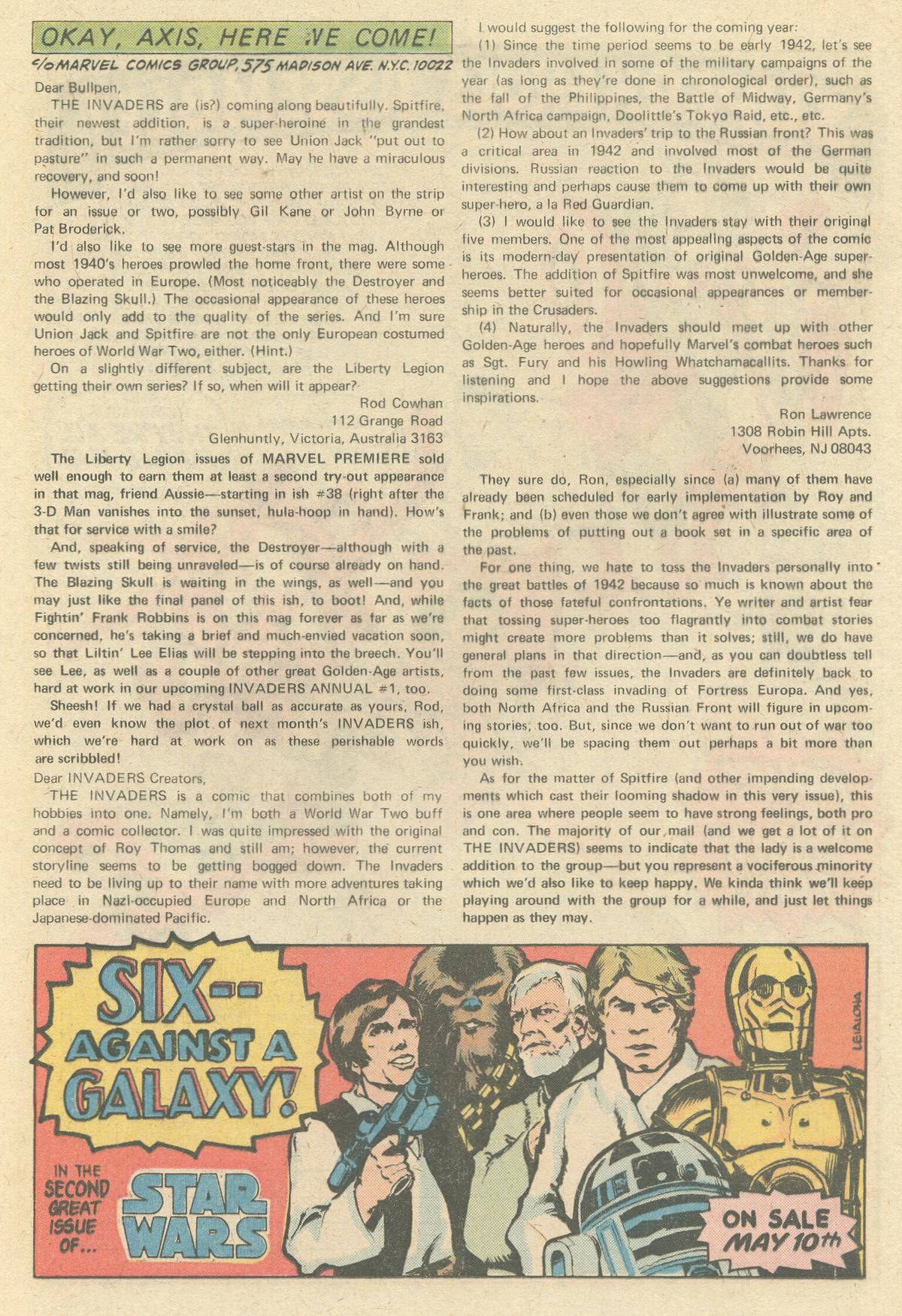 Read online The Invaders (1975) comic -  Issue #19 - 13