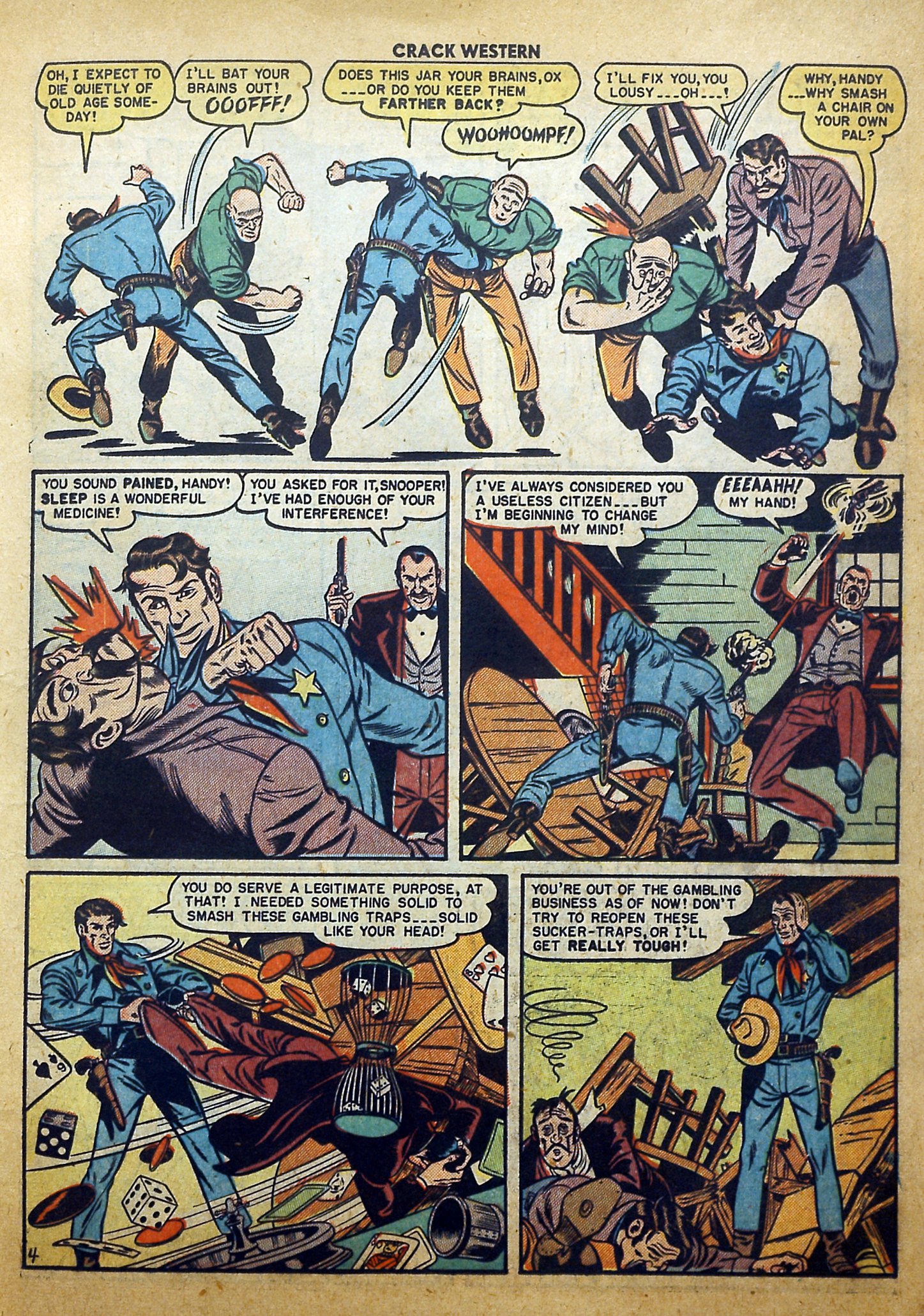 Read online Crack Western comic -  Issue #70 - 19