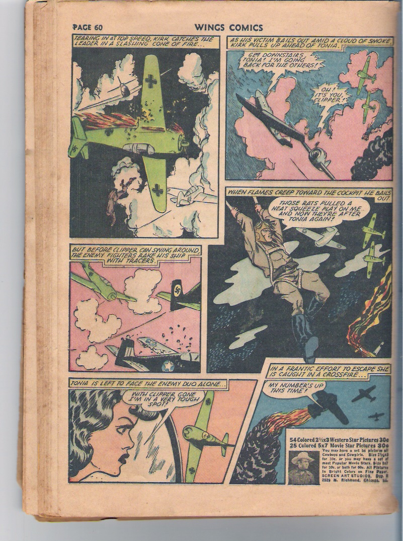 Read online Wings Comics comic -  Issue #27 - 62