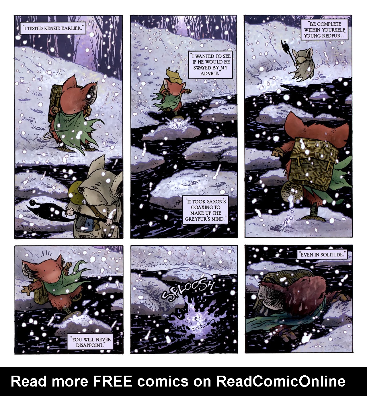 Read online Mouse Guard: Winter 1152 comic -  Issue #2 - 15