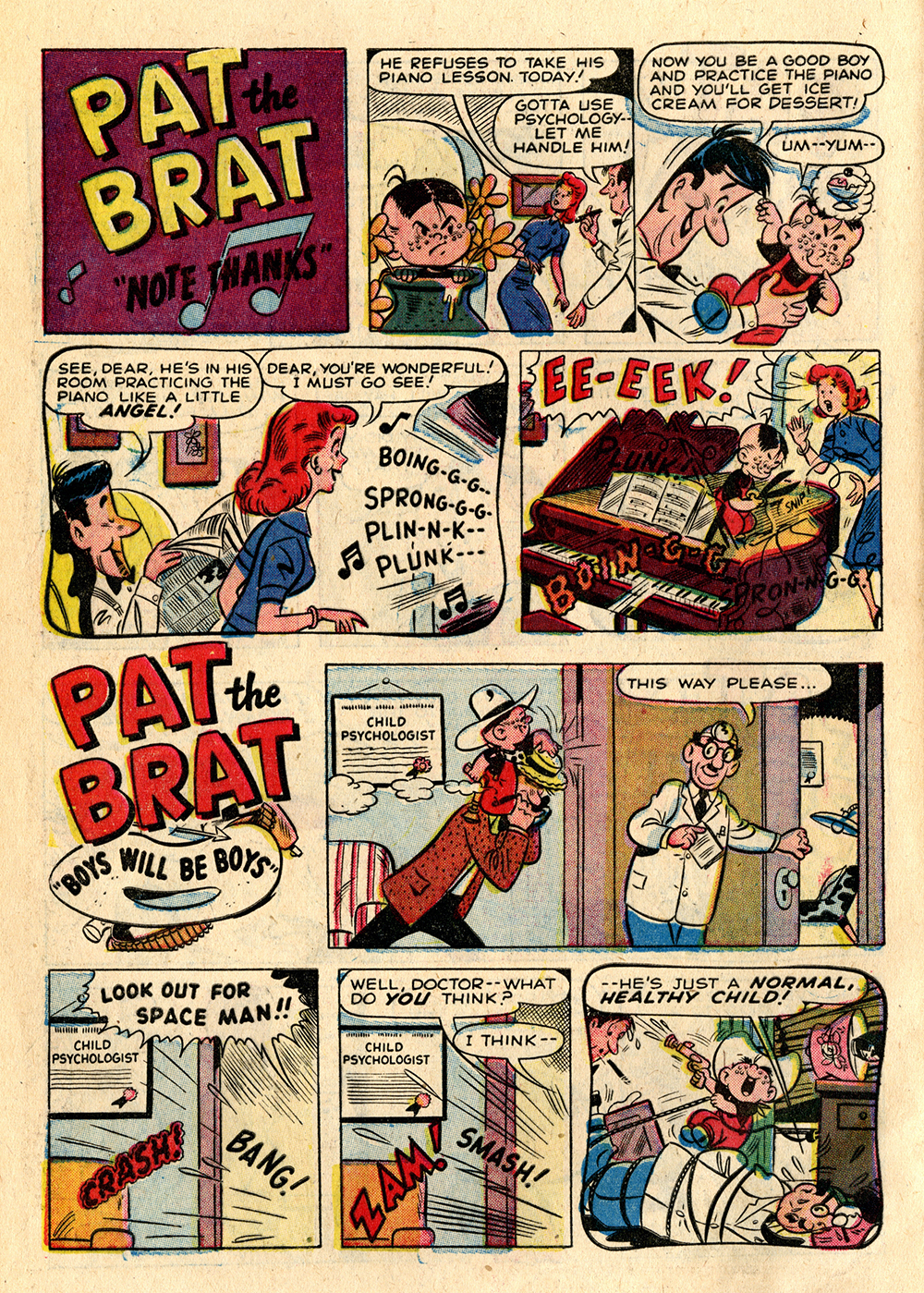 Read online Pat the Brat comic -  Issue #1 - 8