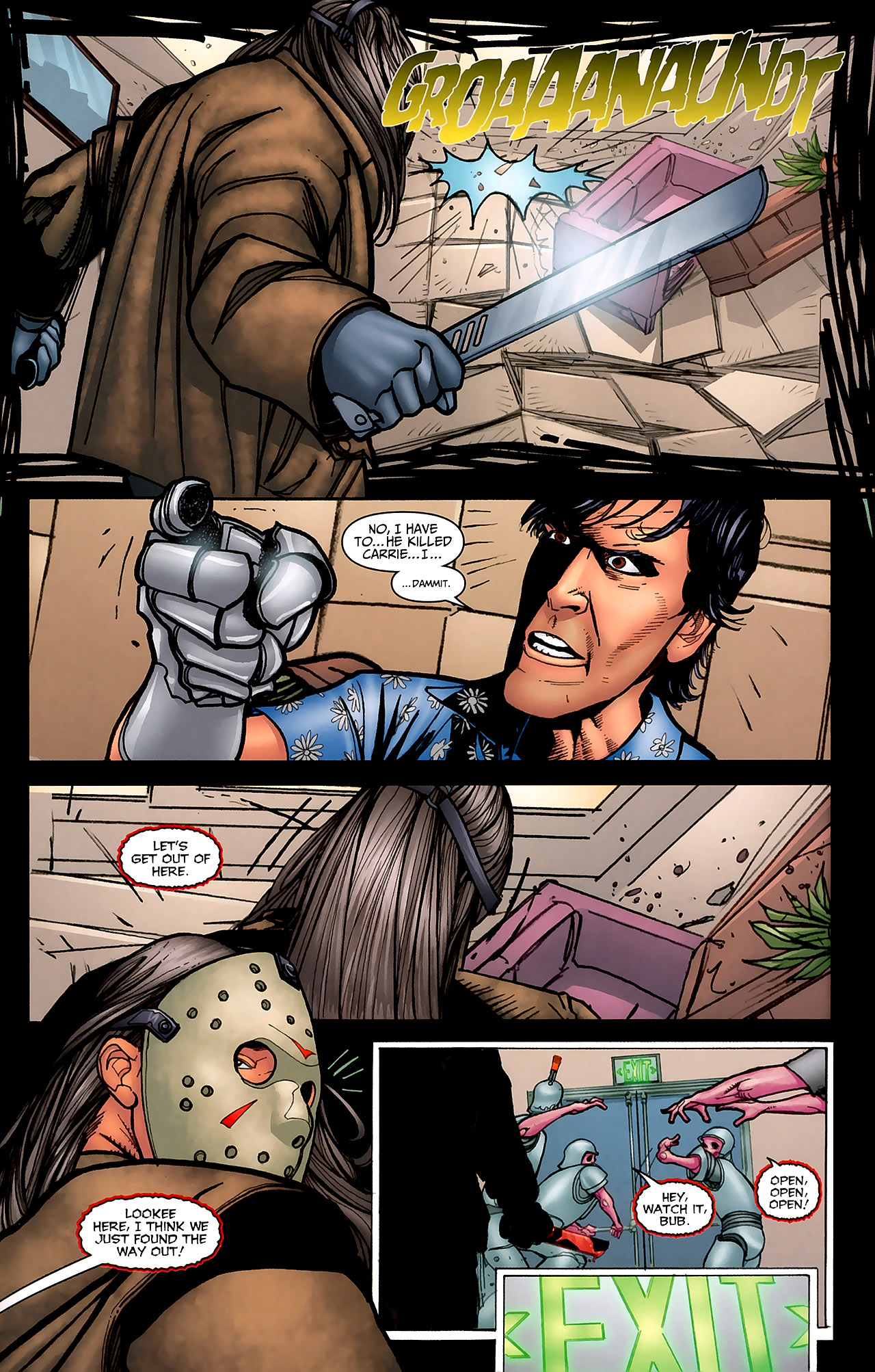 Read online Freddy vs. Jason vs. Ash: The Nightmare Warriors comic -  Issue #3 - 22
