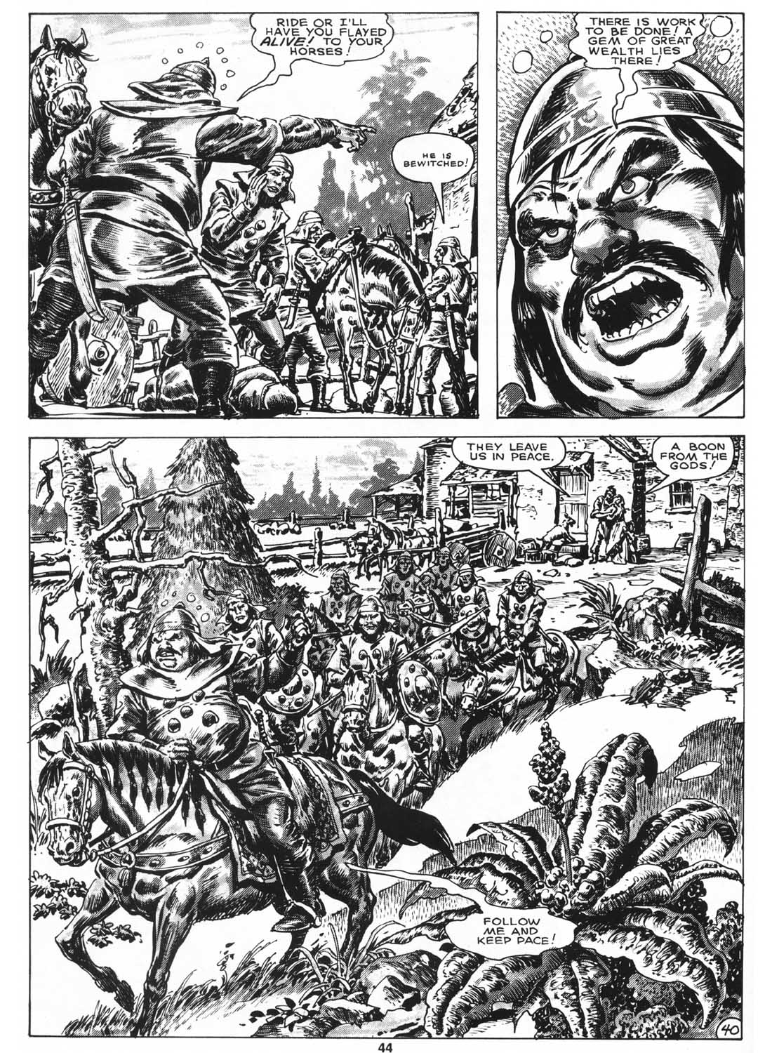 Read online The Savage Sword Of Conan comic -  Issue #158 - 46
