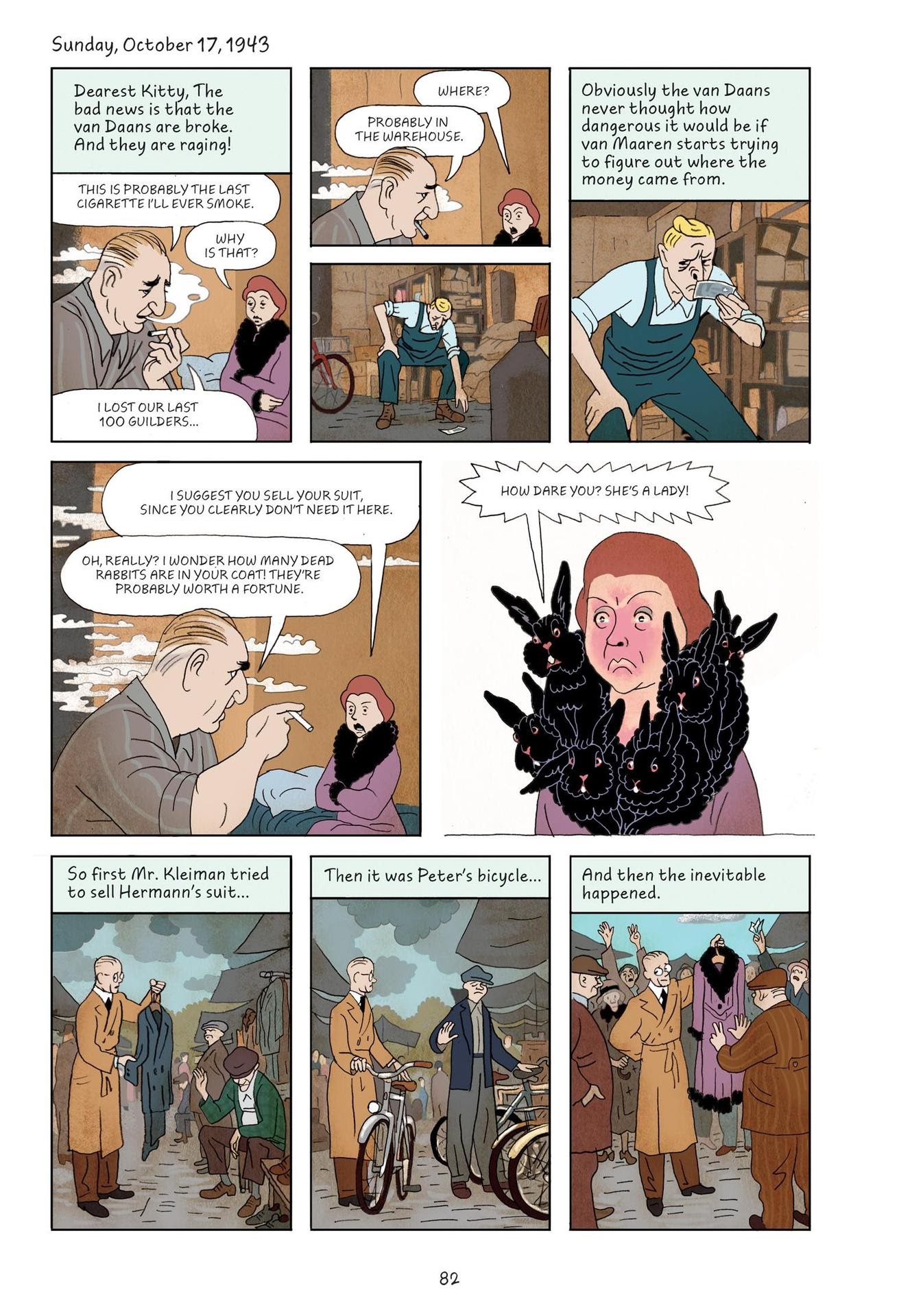 Read online Anne Frank’s Diary: The Graphic Adaptation comic -  Issue # TPB - 82