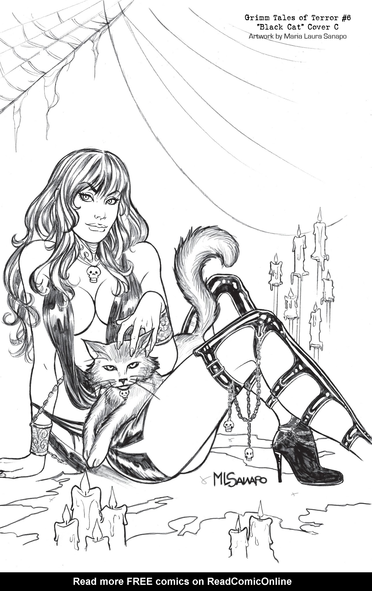 Read online Grimm Tales of Terror Black & White Special Edition comic -  Issue # Full - 39