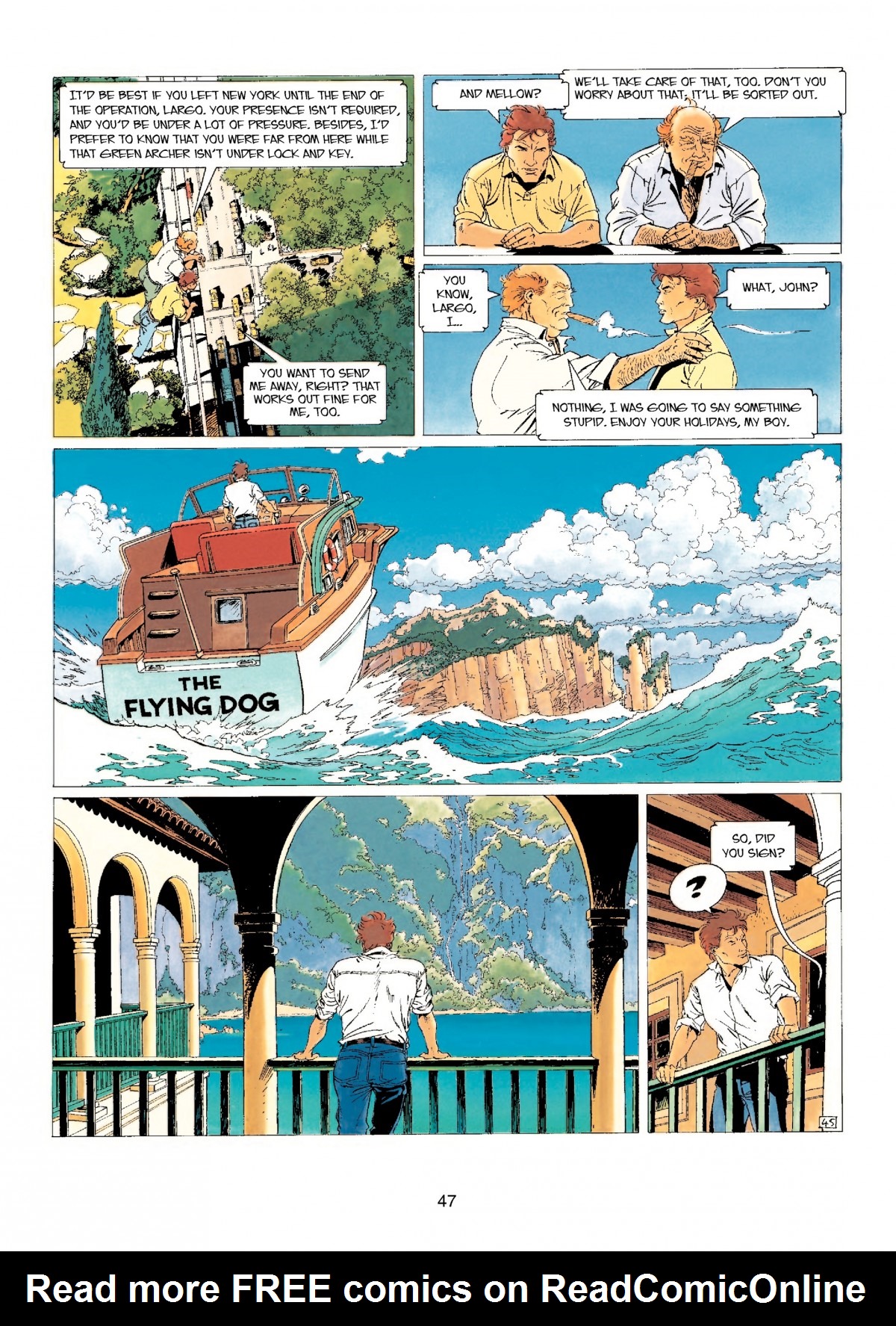 Read online Largo Winch comic -  Issue # TPB 2 - 47