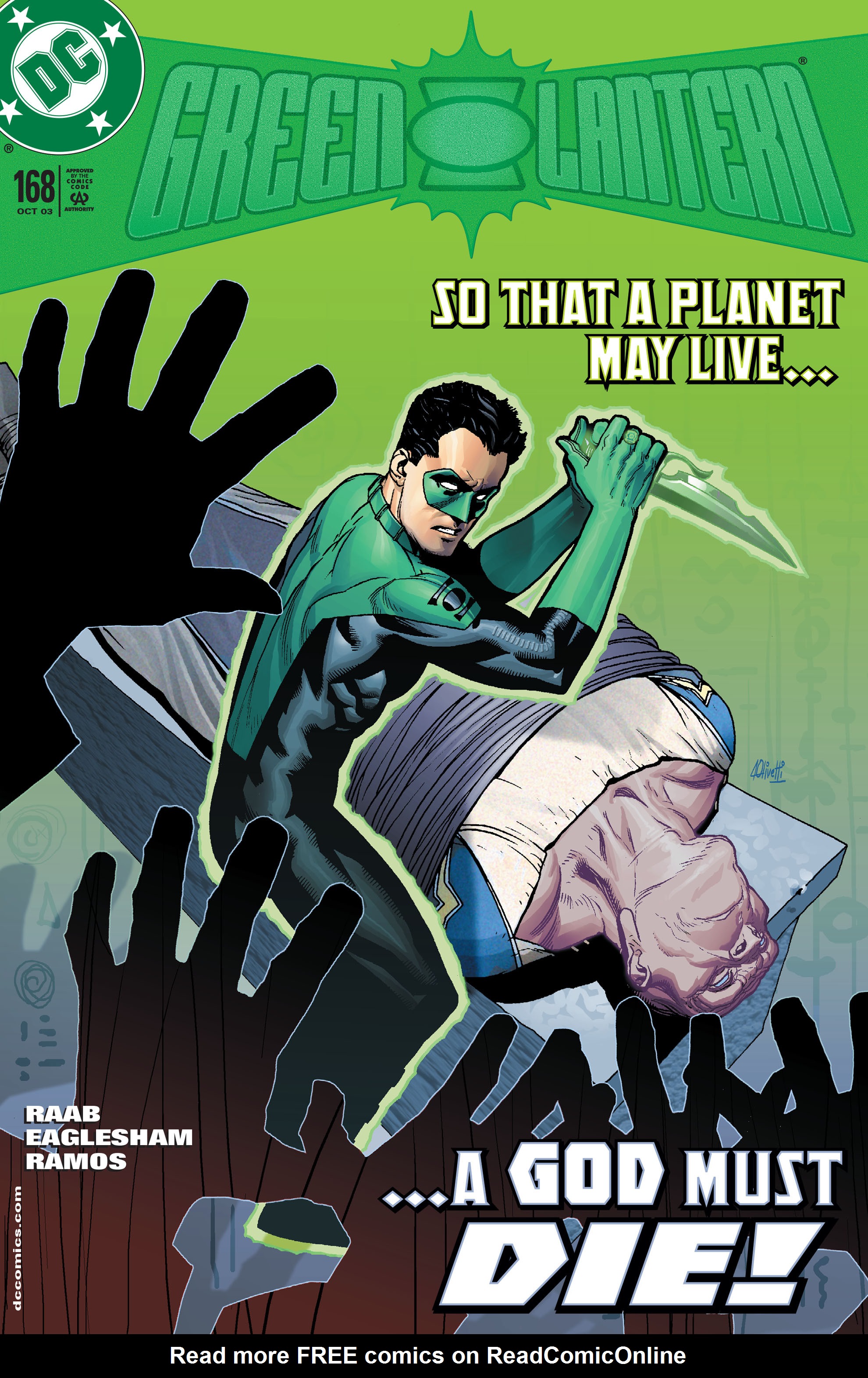Read online Green Lantern (1990) comic -  Issue #168 - 1