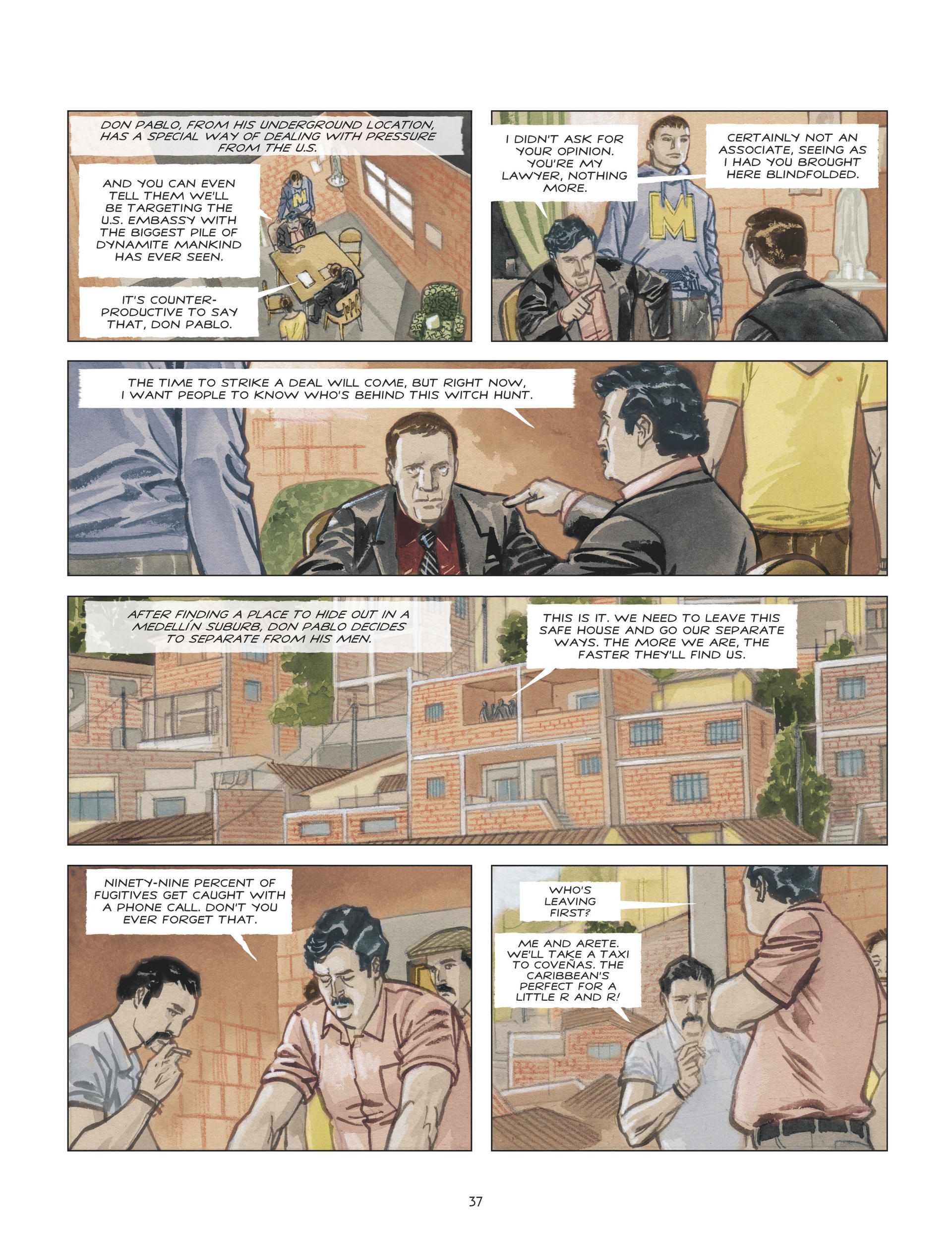 Read online Escobar - El Patrón comic -  Issue #2 - 35