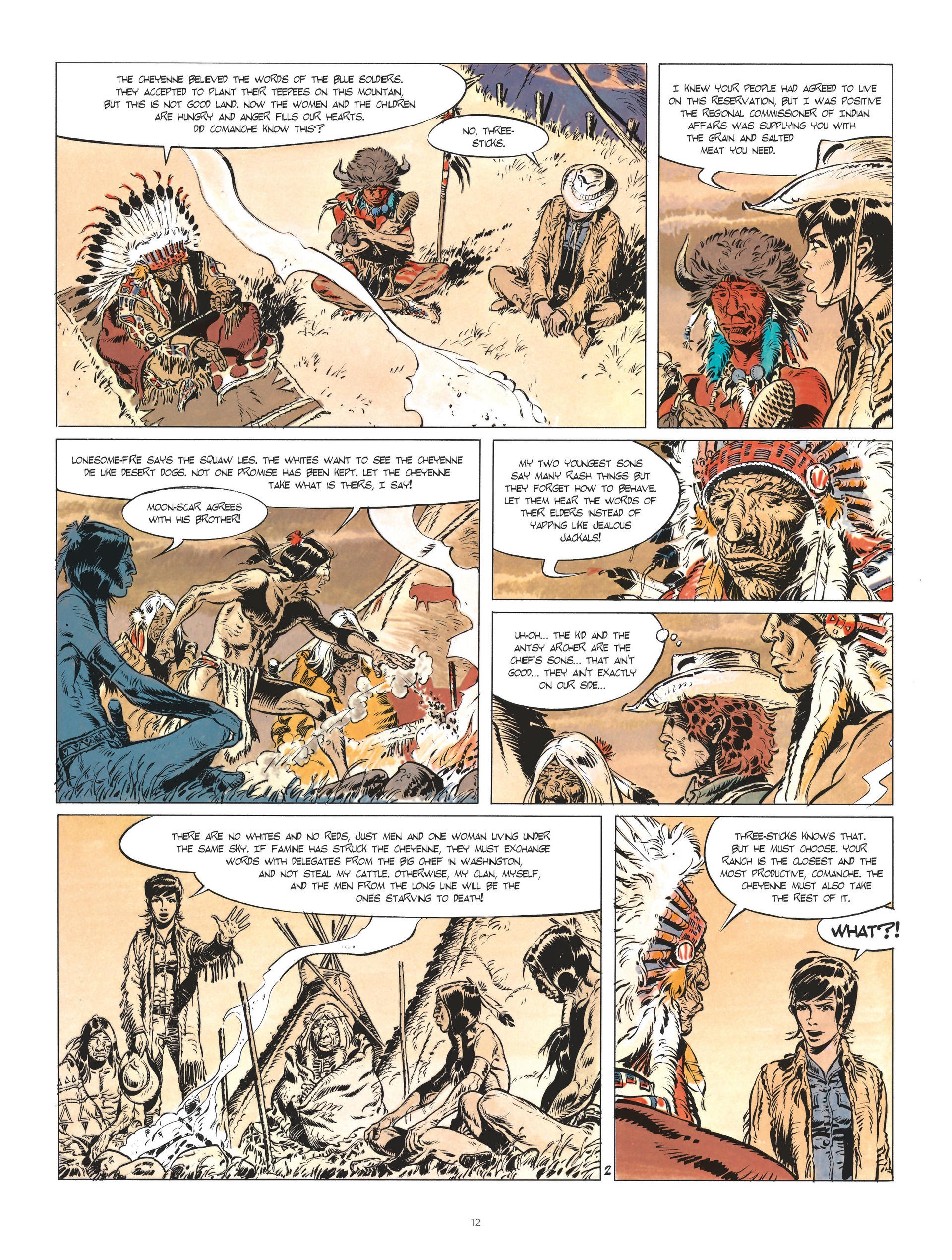 Read online Comanche comic -  Issue #2 - 12