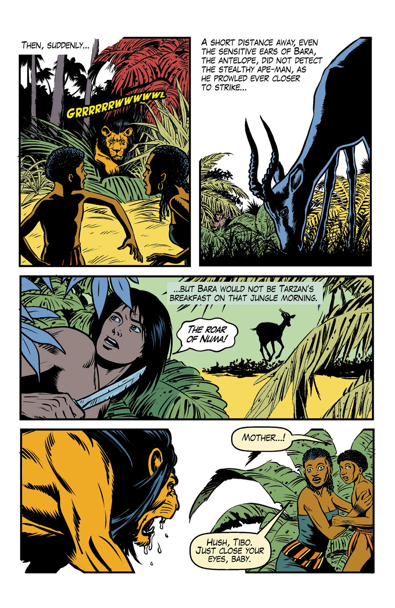 Read online Edgar Rice Burroughs' Jungle Tales of Tarzan comic -  Issue # TPB (Part 1) - 63