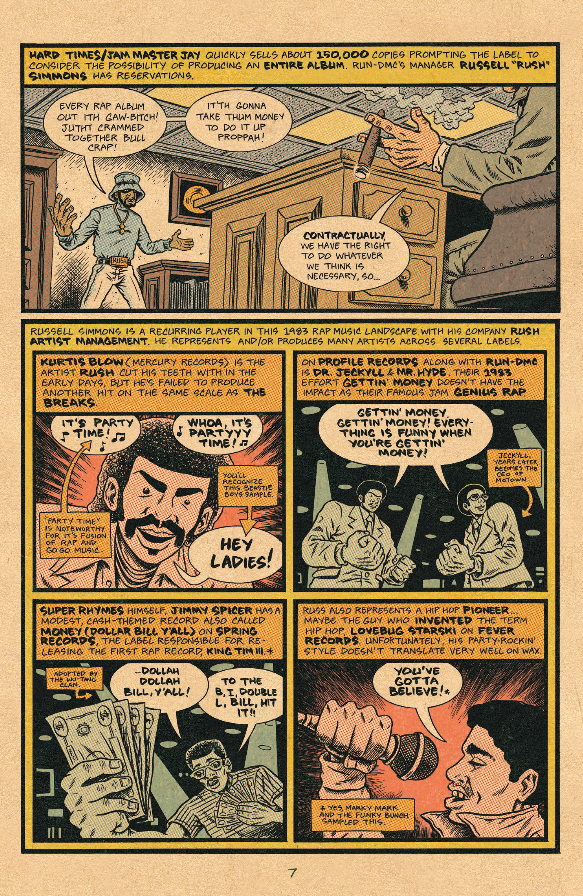 Read online Hip Hop Family Tree (2015) comic -  Issue #9 - 8