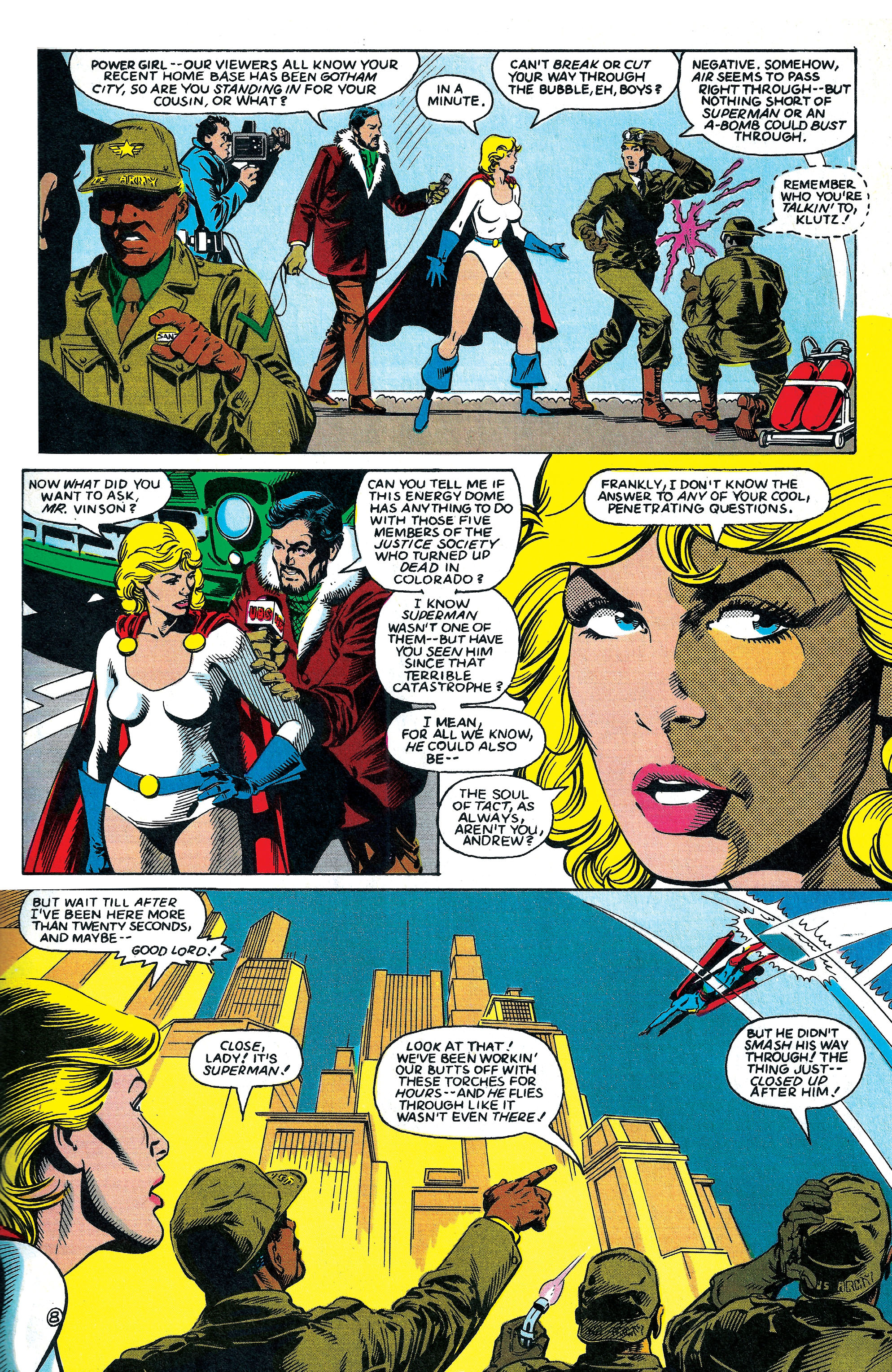 Read online Infinity Inc. (1984) comic -  Issue #6 - 9